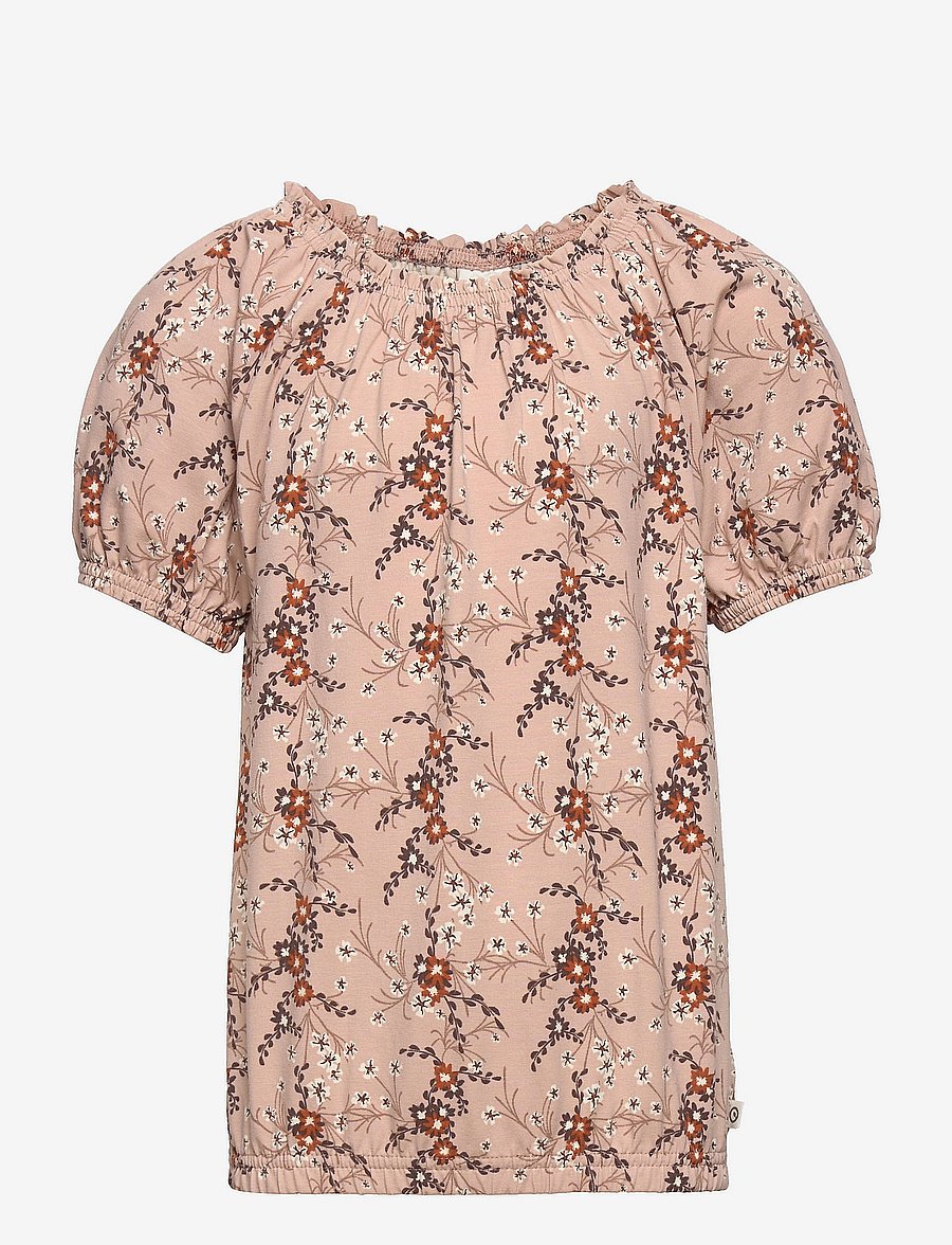 Müsli by Green Cotton - Geranium bell s/s T - rose sugar - 0