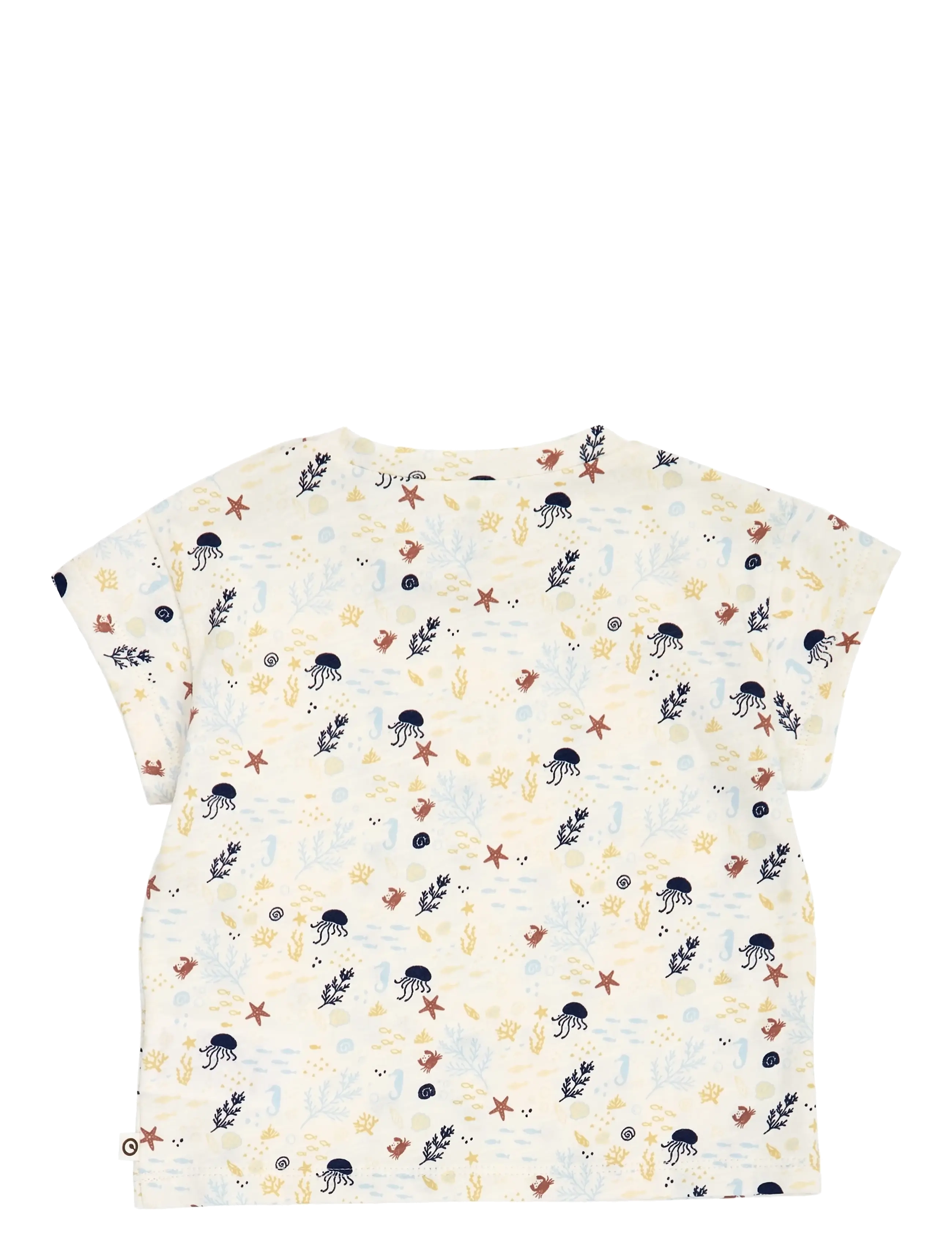 Müsli by Green Cotton - Sea s/s T baby - t-shirts à manches courtes - tofu/ hemp/ navy - 2