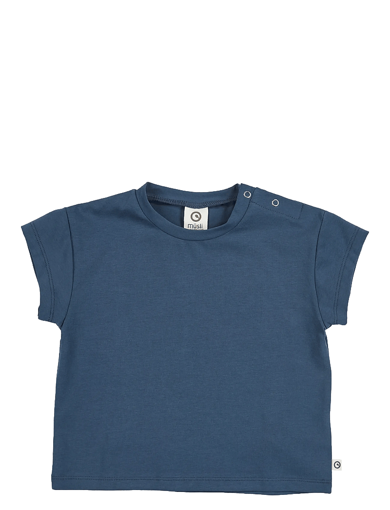 Müsli by Green Cotton - Cozy me s/s T baby - kurzärmelige - navy - 1