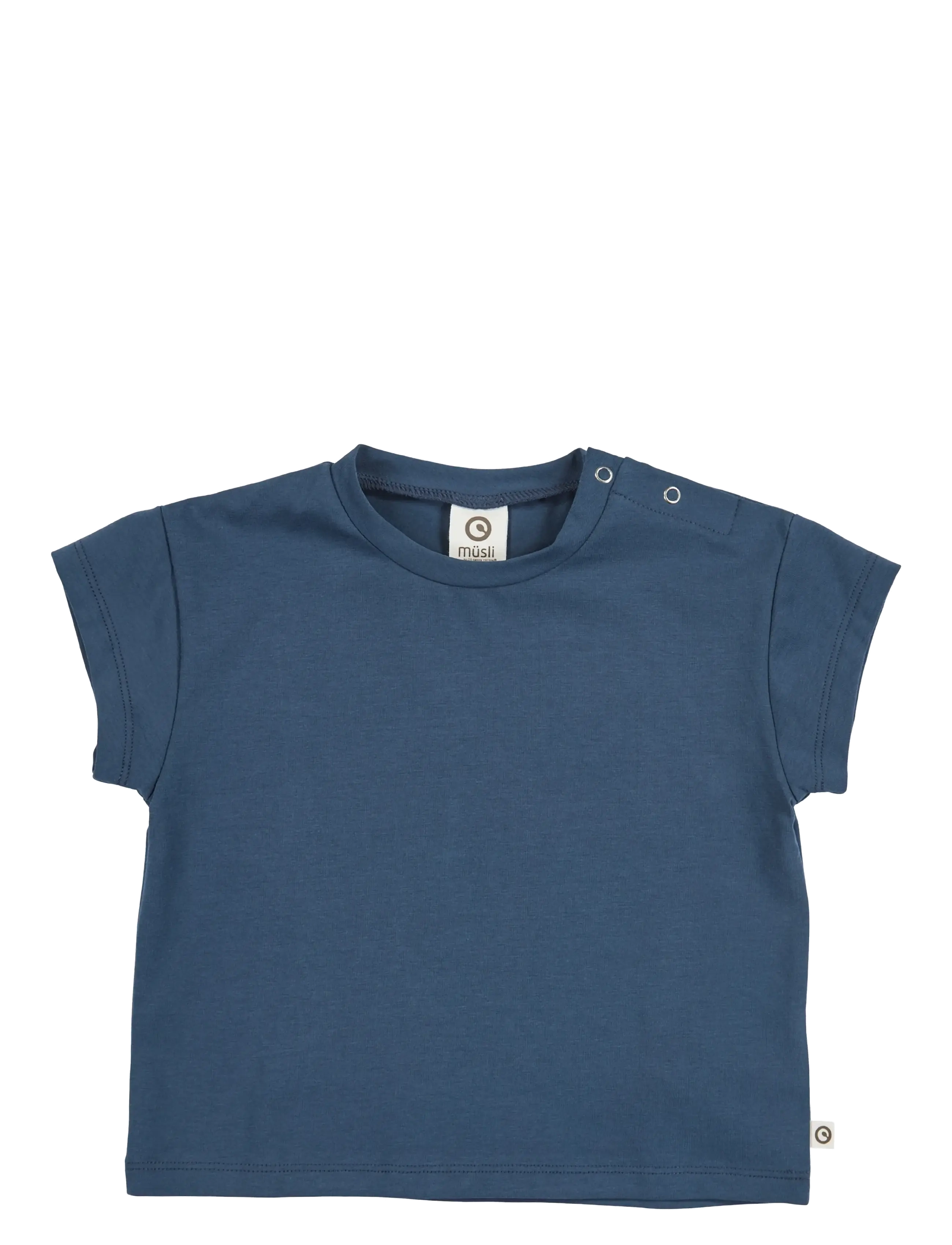 Müsli by Green Cotton Cozy me s/s T baby - 4 for 3 - NAVY / blue
