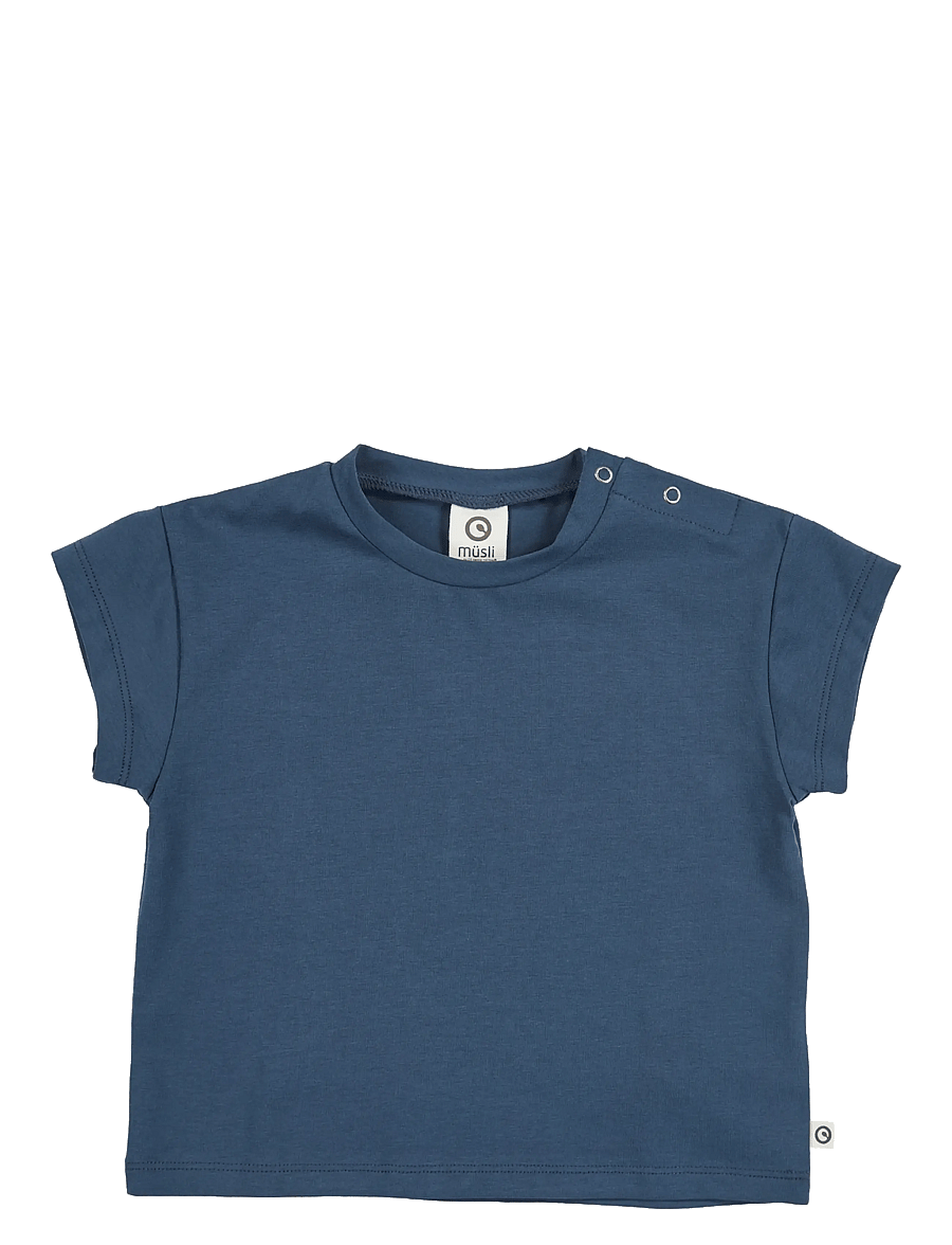Müsli by Green Cotton - Cozy me s/s T baby - t-shirts à manches courtes - navy - 1