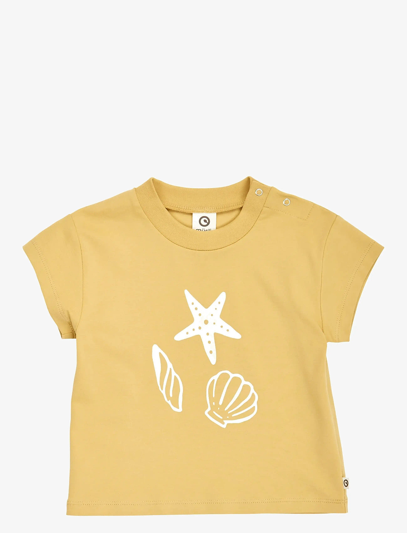 Müsli by Green Cotton - Sea printed s/s T baby - kurzärmelige - hemp - 1