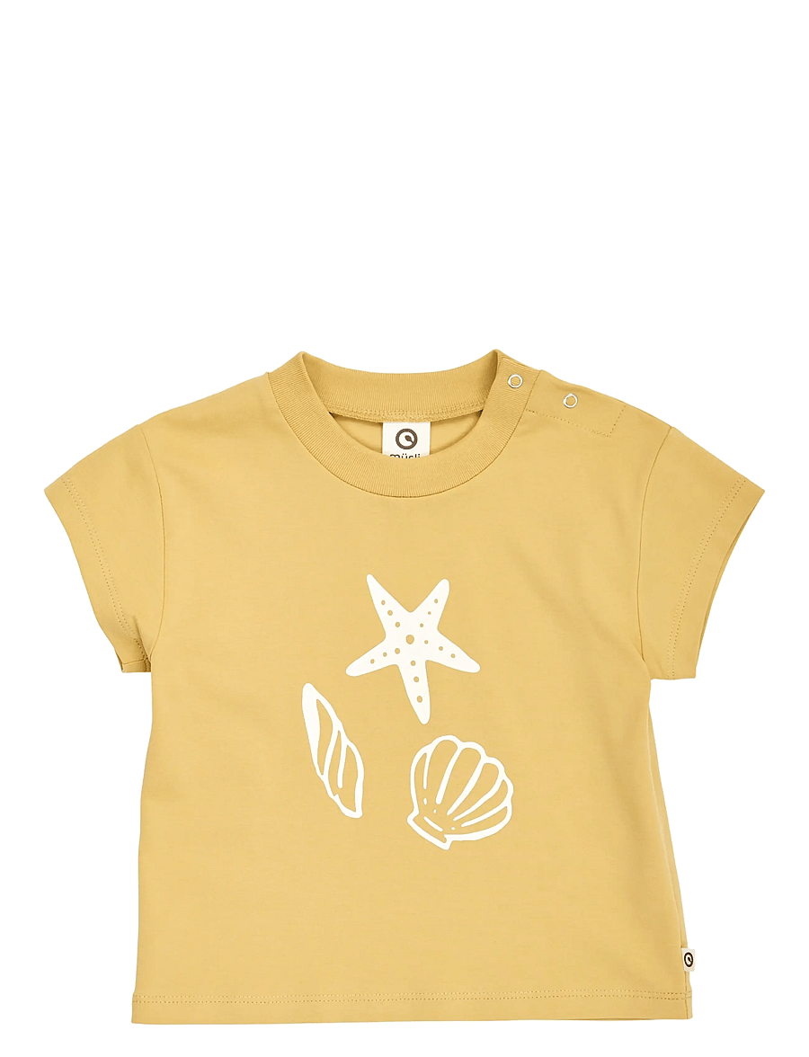 Müsli by Green Cotton - Sea printed s/s T baby - marškinėliai trumpomis rankovėmis - hemp - 1