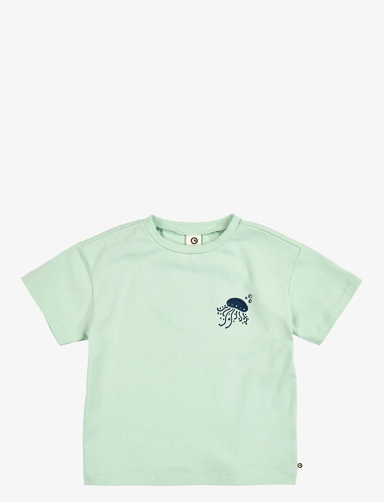 Müsli by Green Cotton - Sea printed s/s T - kurzärmelige - emerald - 1