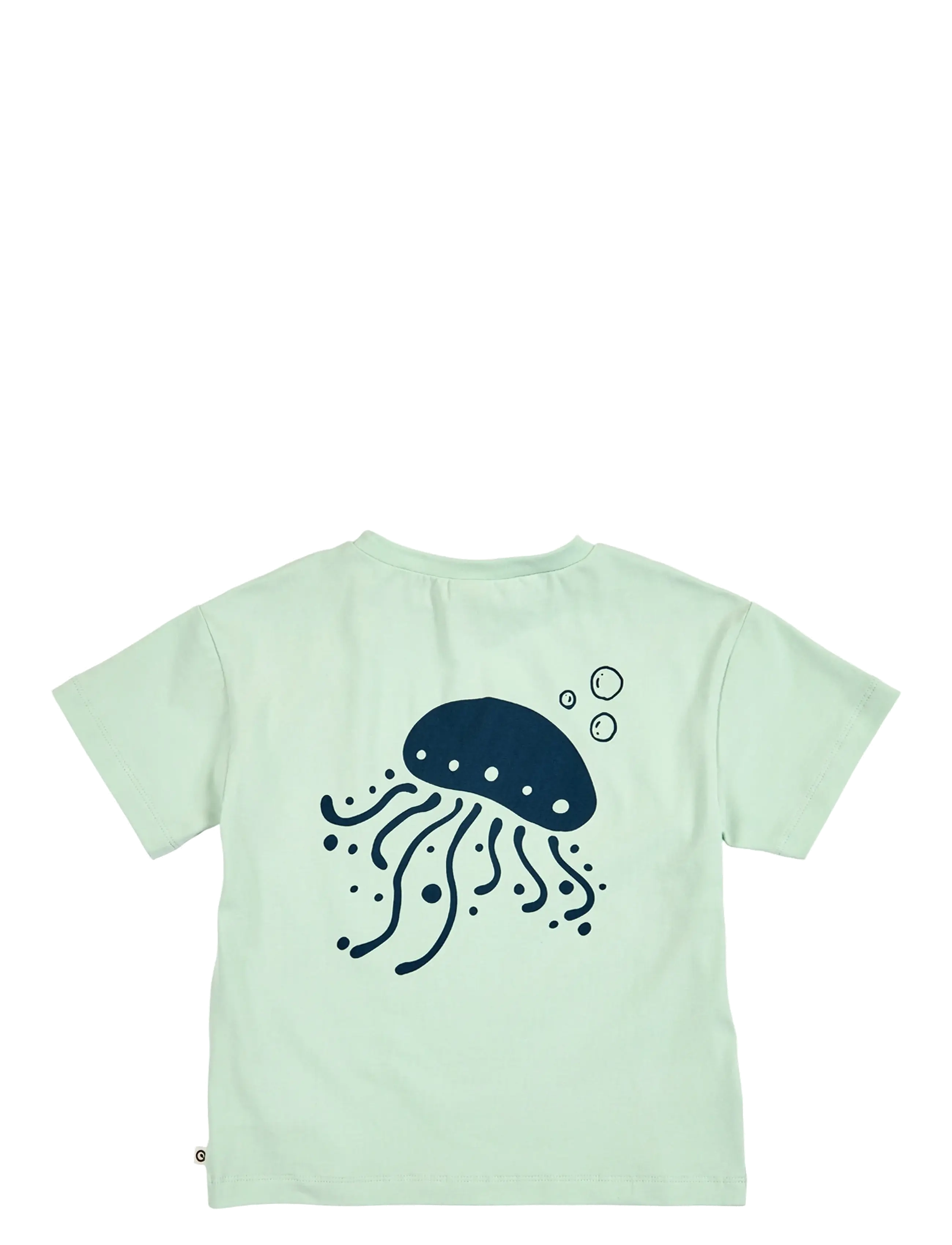 Müsli by Green Cotton - Sea printed s/s T - kurzärmelige - emerald - 2