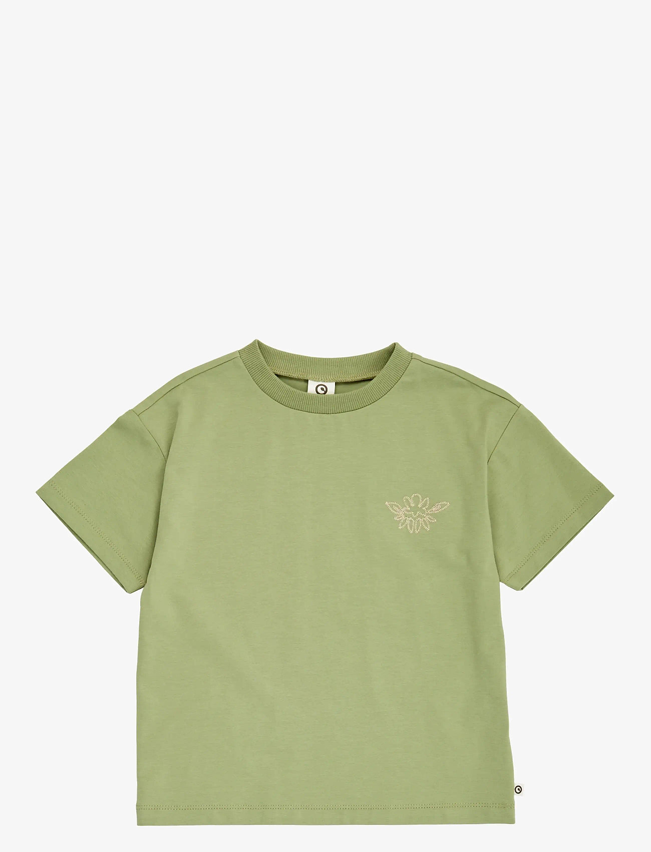 Müsli by Green Cotton - Natures imprint embroidery s/s T - kortärmade t-shirts - spring - 1