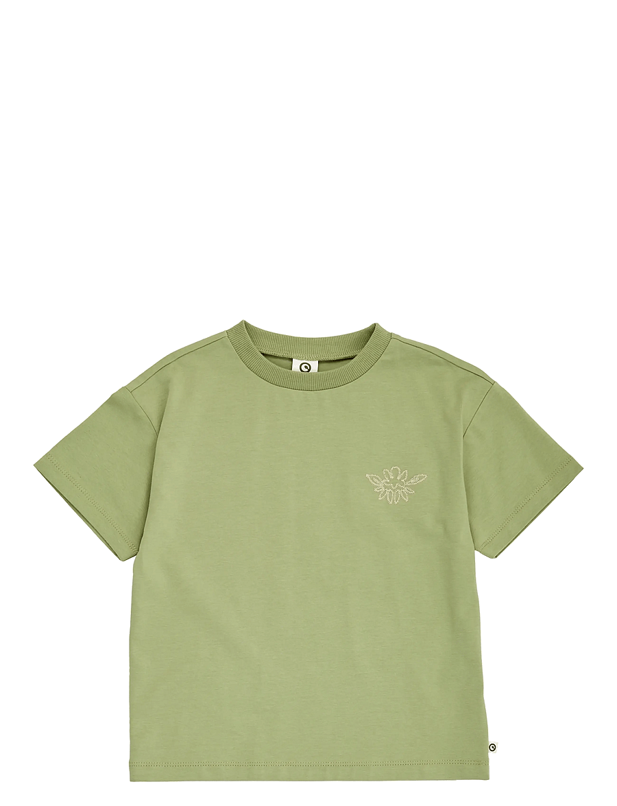 Müsli by Green Cotton - Natures imprint embroidery s/s T - kurzärmelige - spring - 1