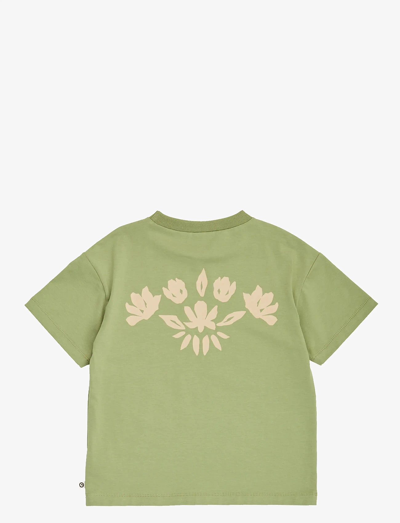 Müsli by Green Cotton - Natures imprint embroidery s/s T - kortärmade t-shirts - spring - 2