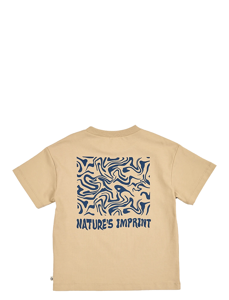 Müsli by Green Cotton - Natures imprint printed s/s T - kurzärmelige - safari - 2