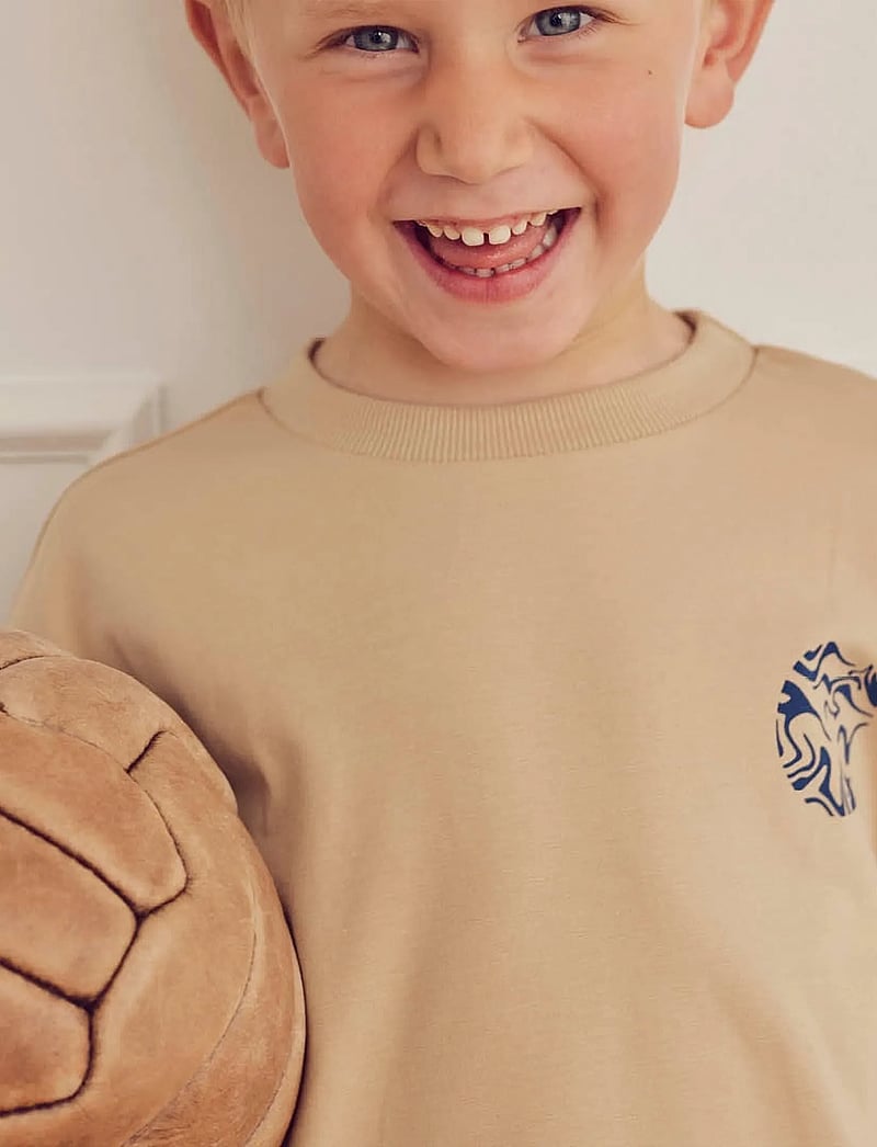 Müsli by Green Cotton - Natures imprint printed s/s T - kurzärmelige - safari - 4