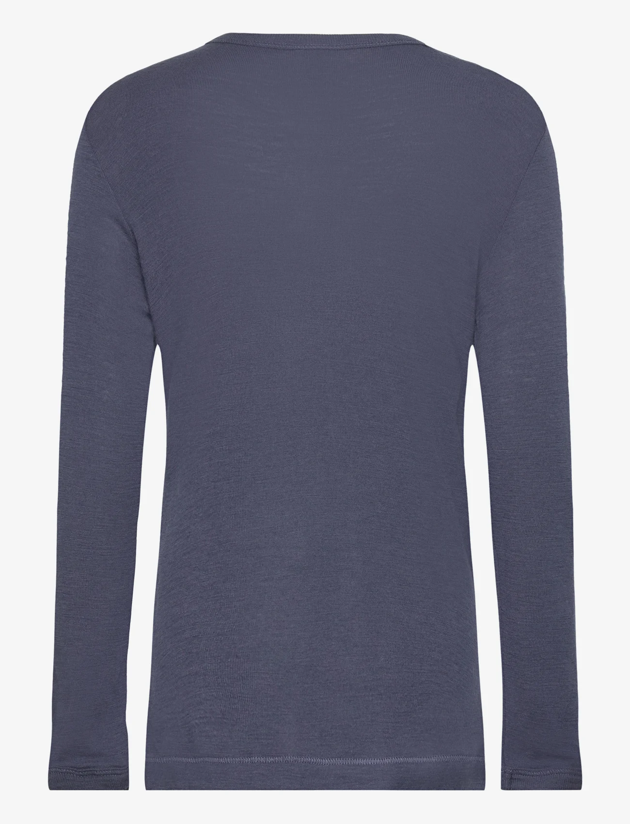 Müsli by Green Cotton - Woolly T - long-sleeved t-shirts - night blue - 1