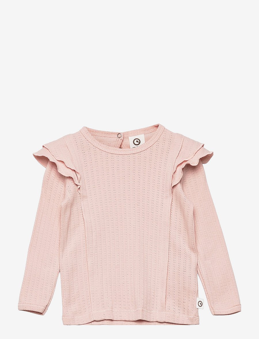 Müsli by Green Cotton - Pointel T baby - rose sugar - 0