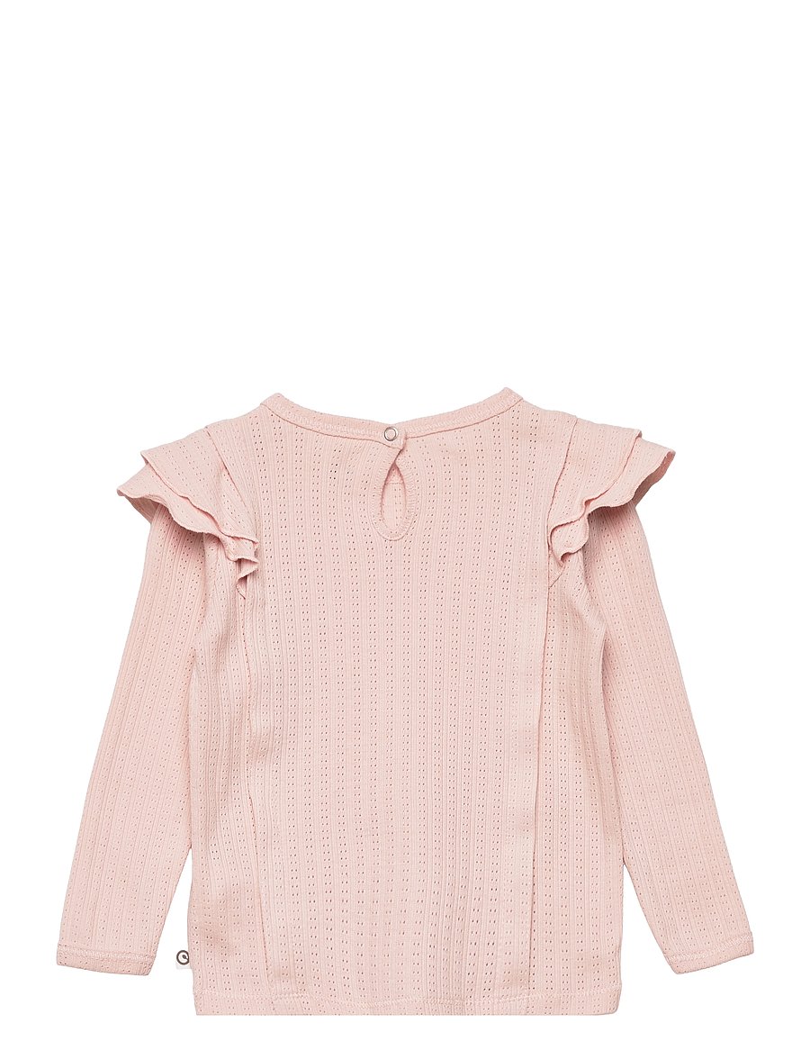 Müsli by Green Cotton - Pointel T baby - rose sugar - 1