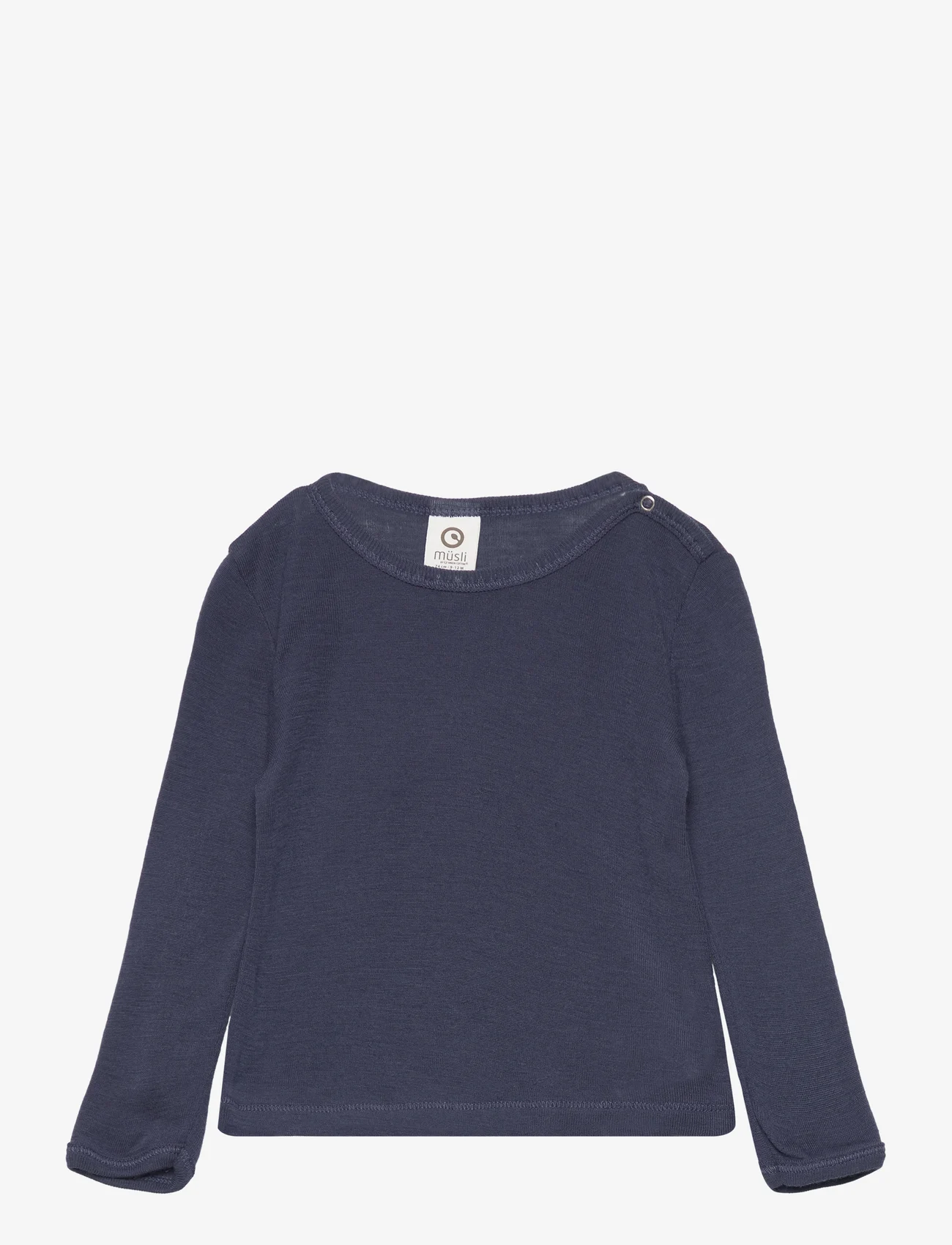 Müsli by Green Cotton - Woolly l/s T baby - lowest prices - night blue - 0