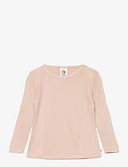 Woolly l/s T baby - SPA ROSE