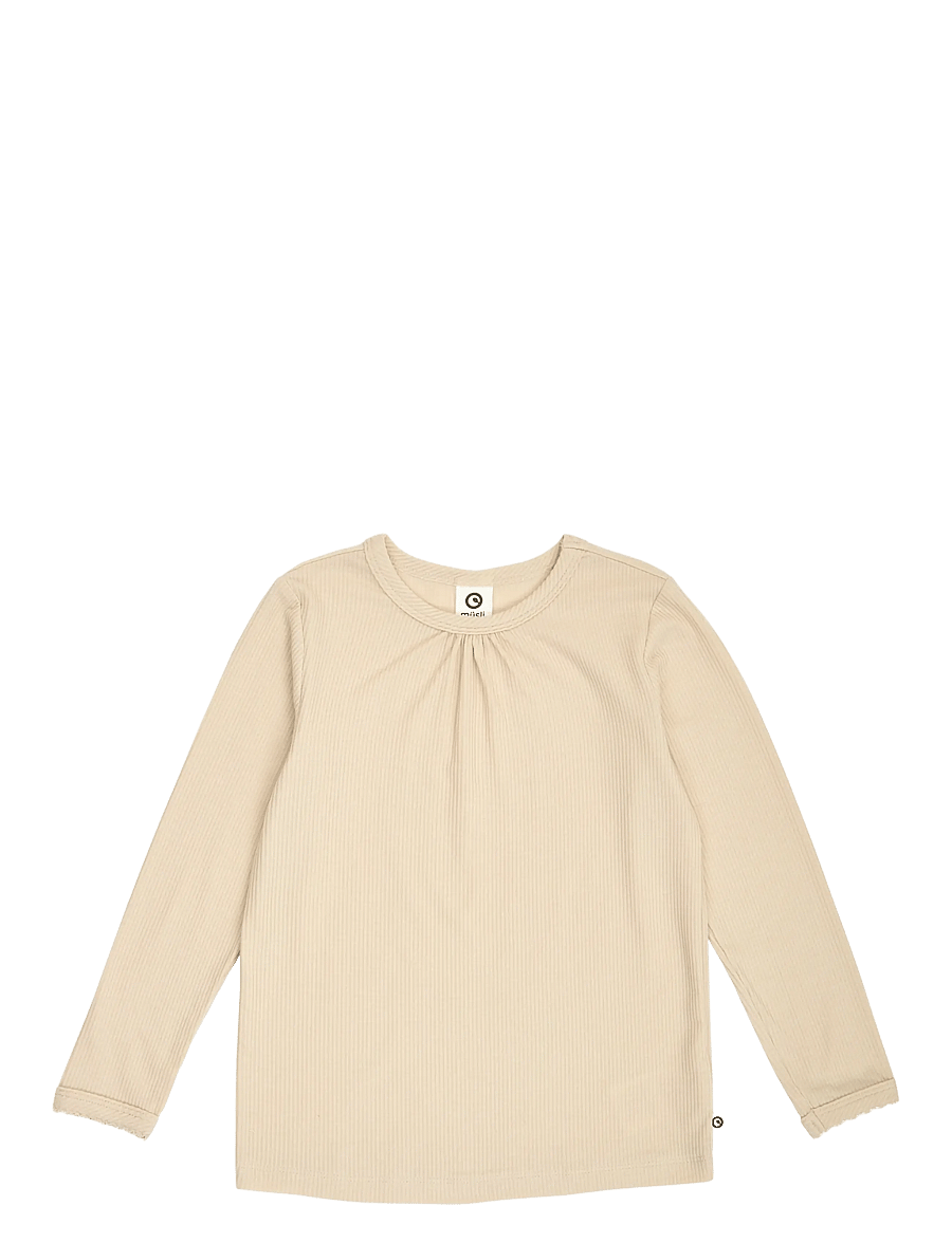 Müsli - Mellow picot l/s T - langärmelig - oak - 1
