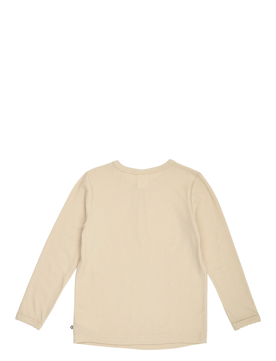 Müsli - Mellow picot l/s T - langärmelig - oak - 2