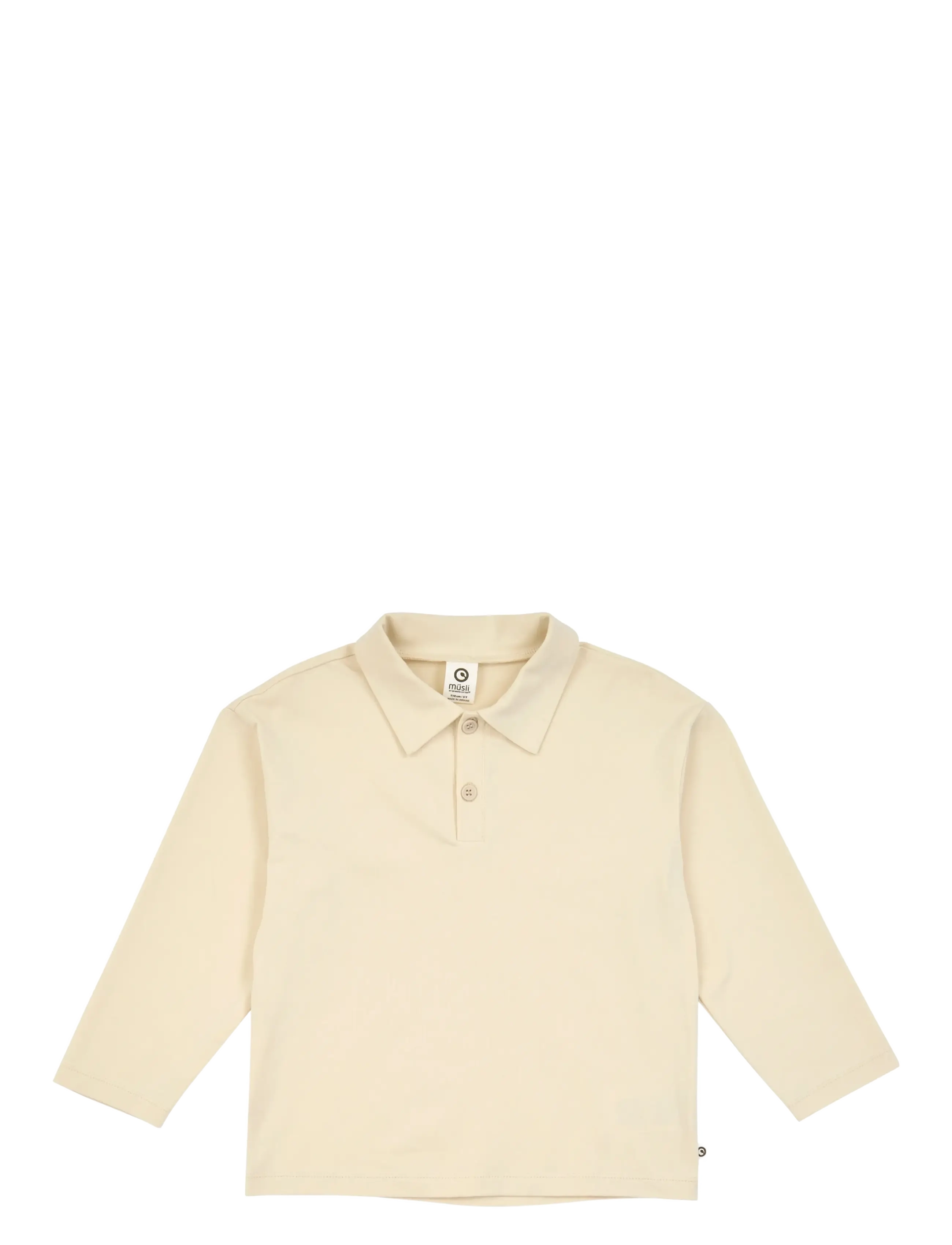 Müsli Cozy me l/s polo shirt - Kleidung - OAK / beige