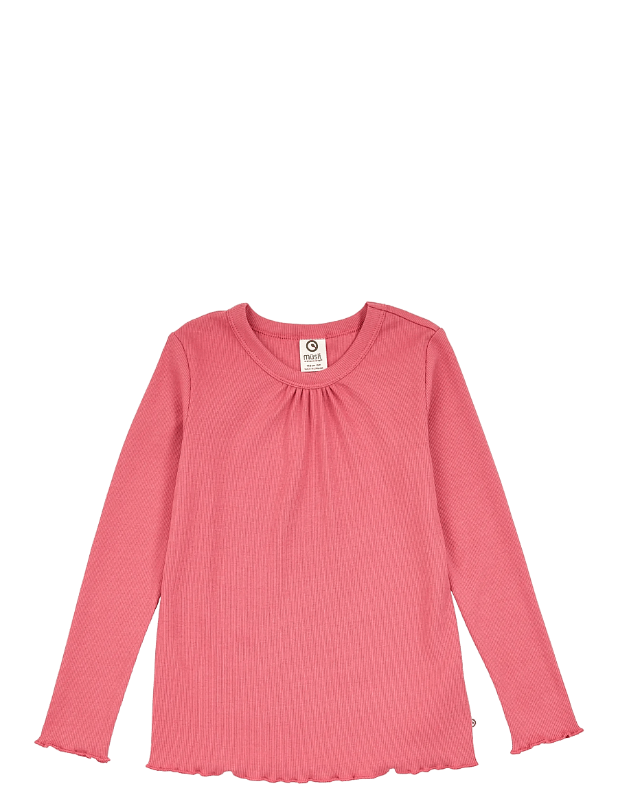Müsli - Cozy me rib deco l/s T - langärmelig - baroque rose - 0