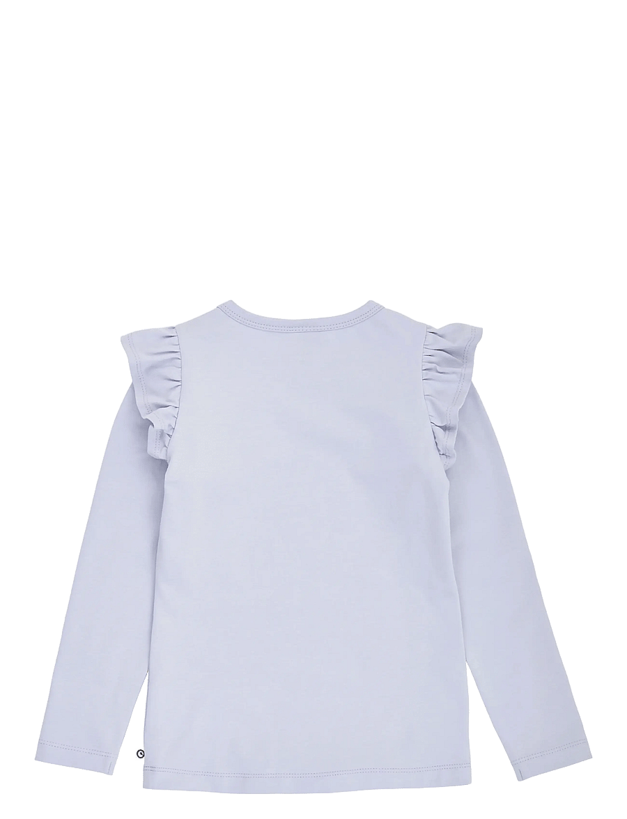 Müsli - Cozy me frill l/s T - langärmelig - mauve - 1