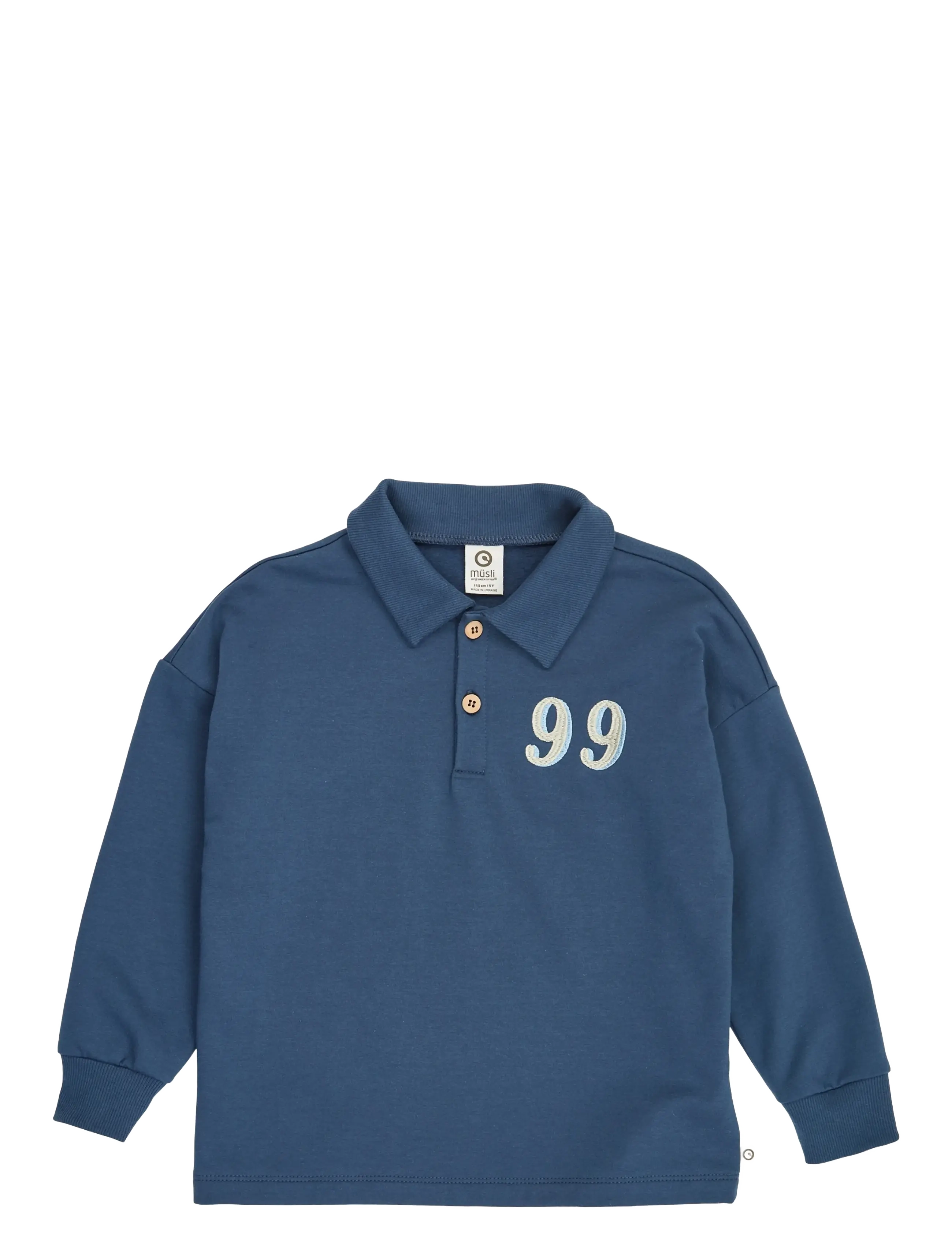 Müsli Racing sweat l/s polo - Kleidung - NAVY / navy