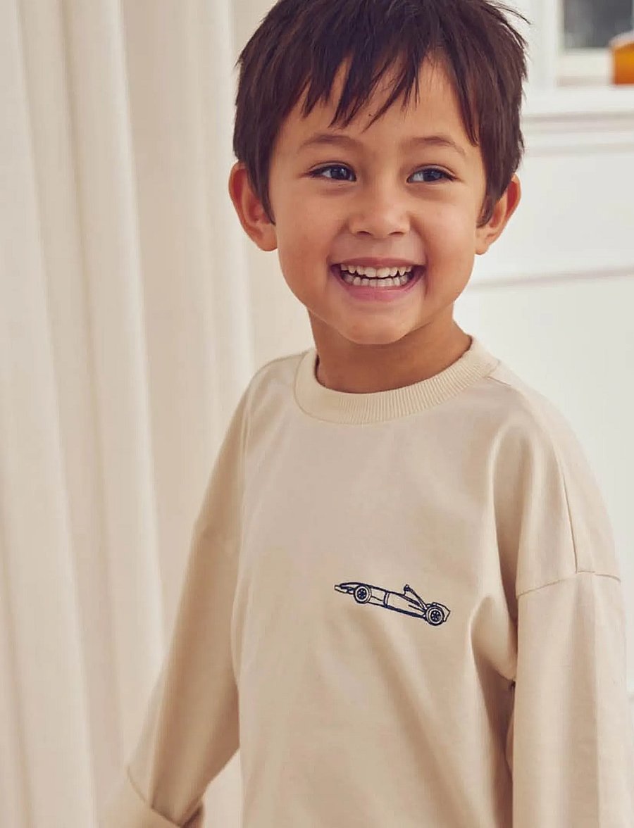 Müsli - Racing l/s T - langärmelig - oak - 0