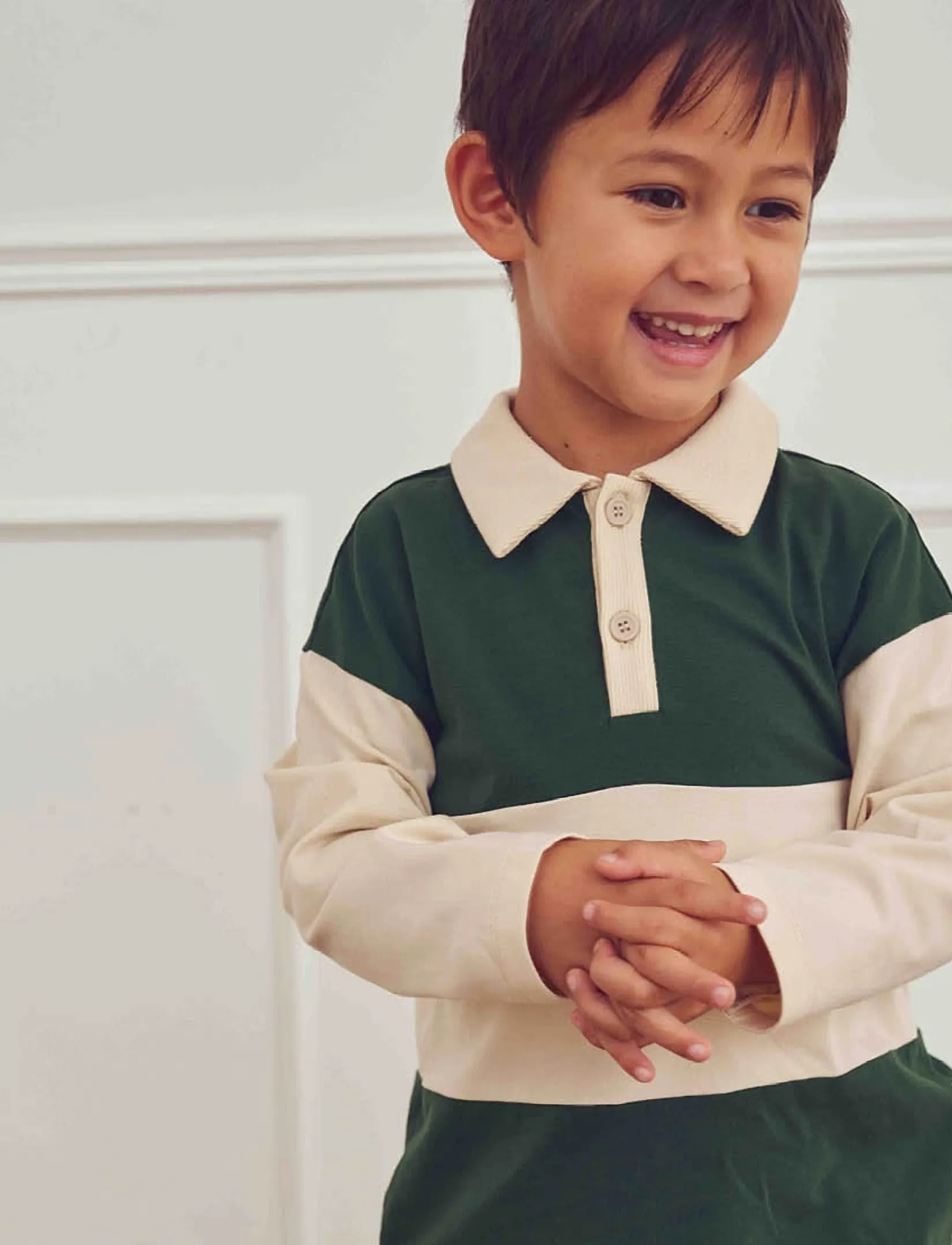 Müsli - Superfan l/s polo shirt - langärmelig poloshirt - oak - 4