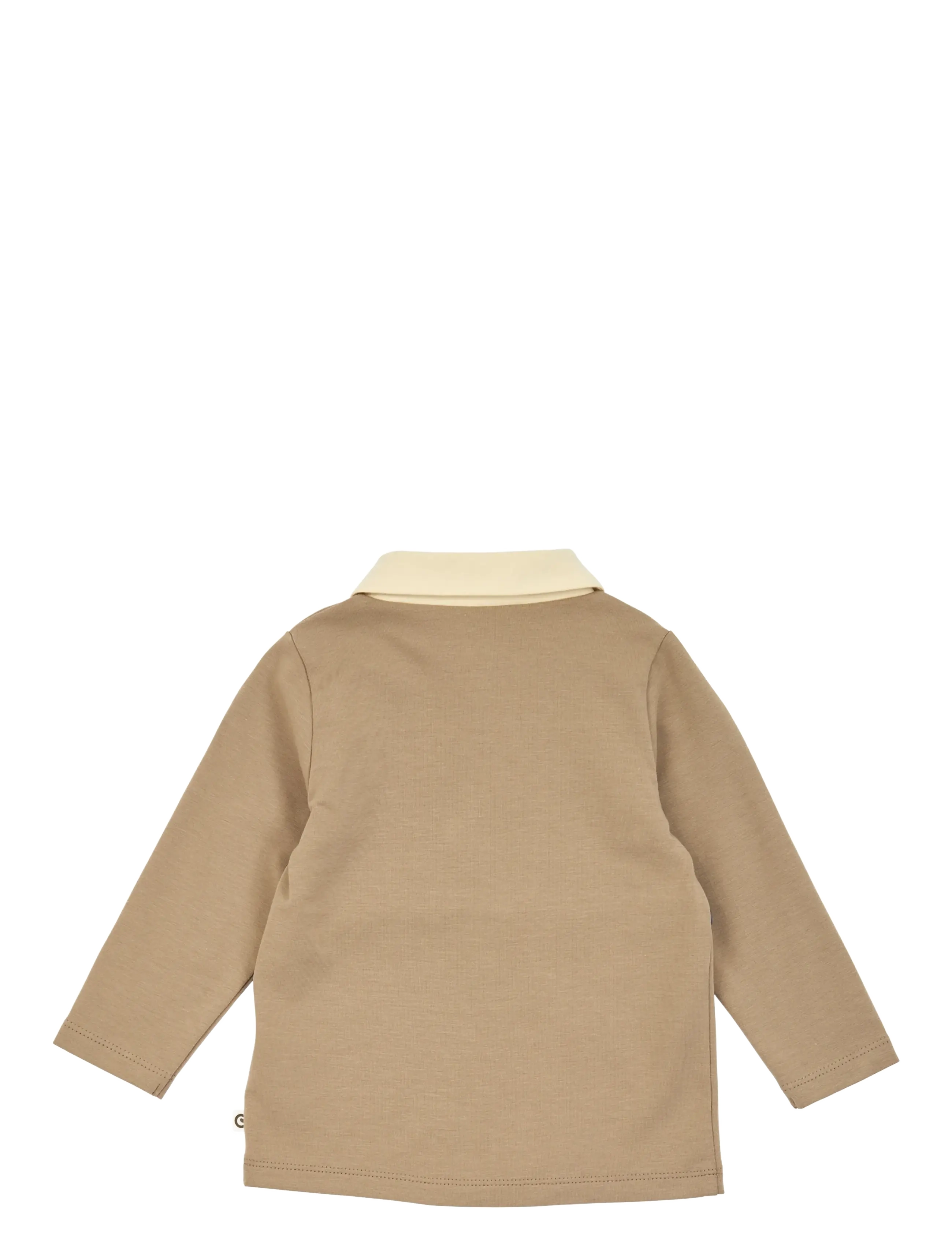 Müsli - Cozy me color block l/s polo shirt baby - langärmelig poloshirt - walnut - 2