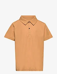 Müsli by Green Cotton - Poplin s/s shirt - koszulki polo - cinnamon - 0