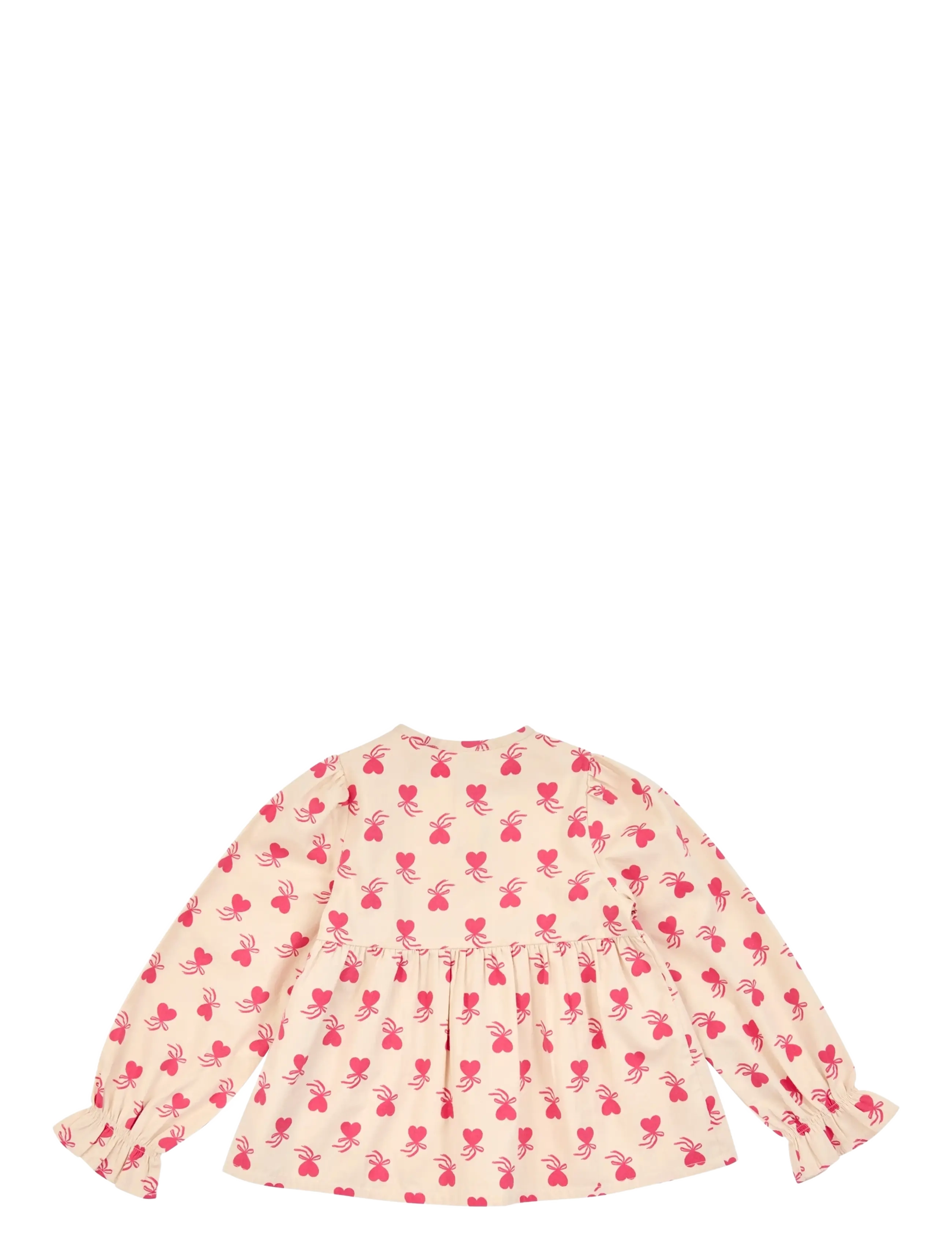 Müsli - Love letter l/s blouse - oak/ rouge red - 1