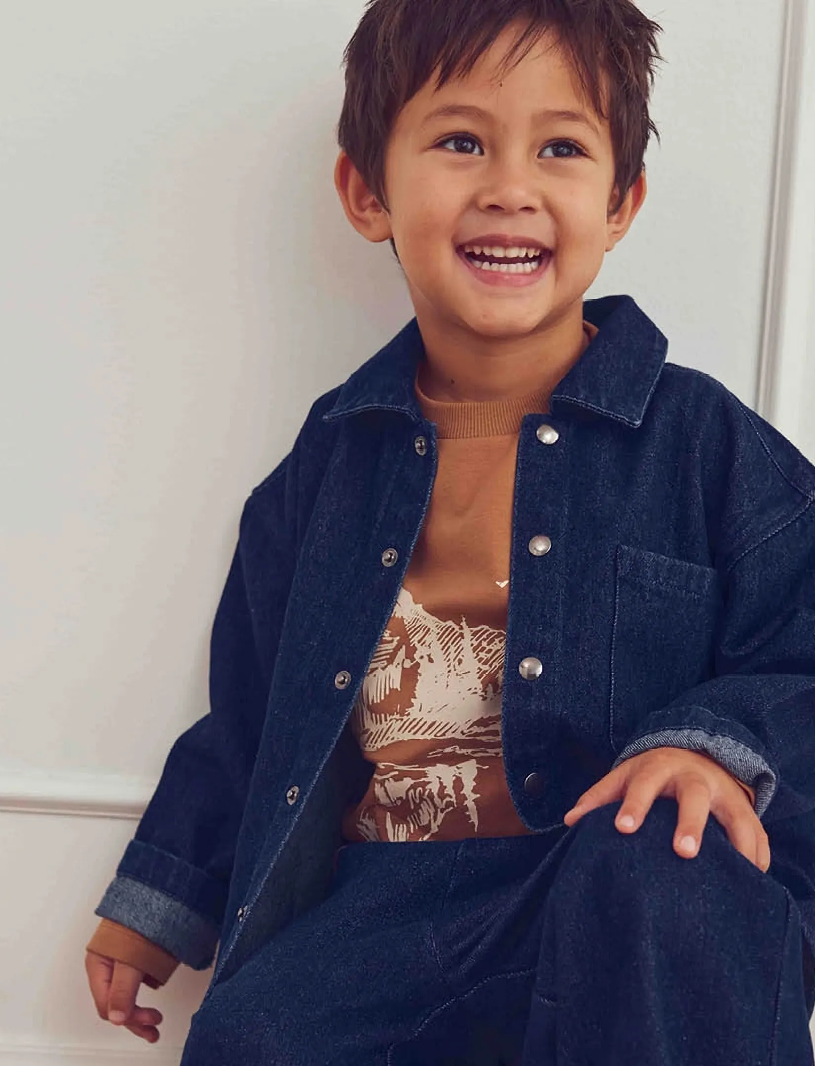 Müsli - Denim l/s shirt - denim navy - 0