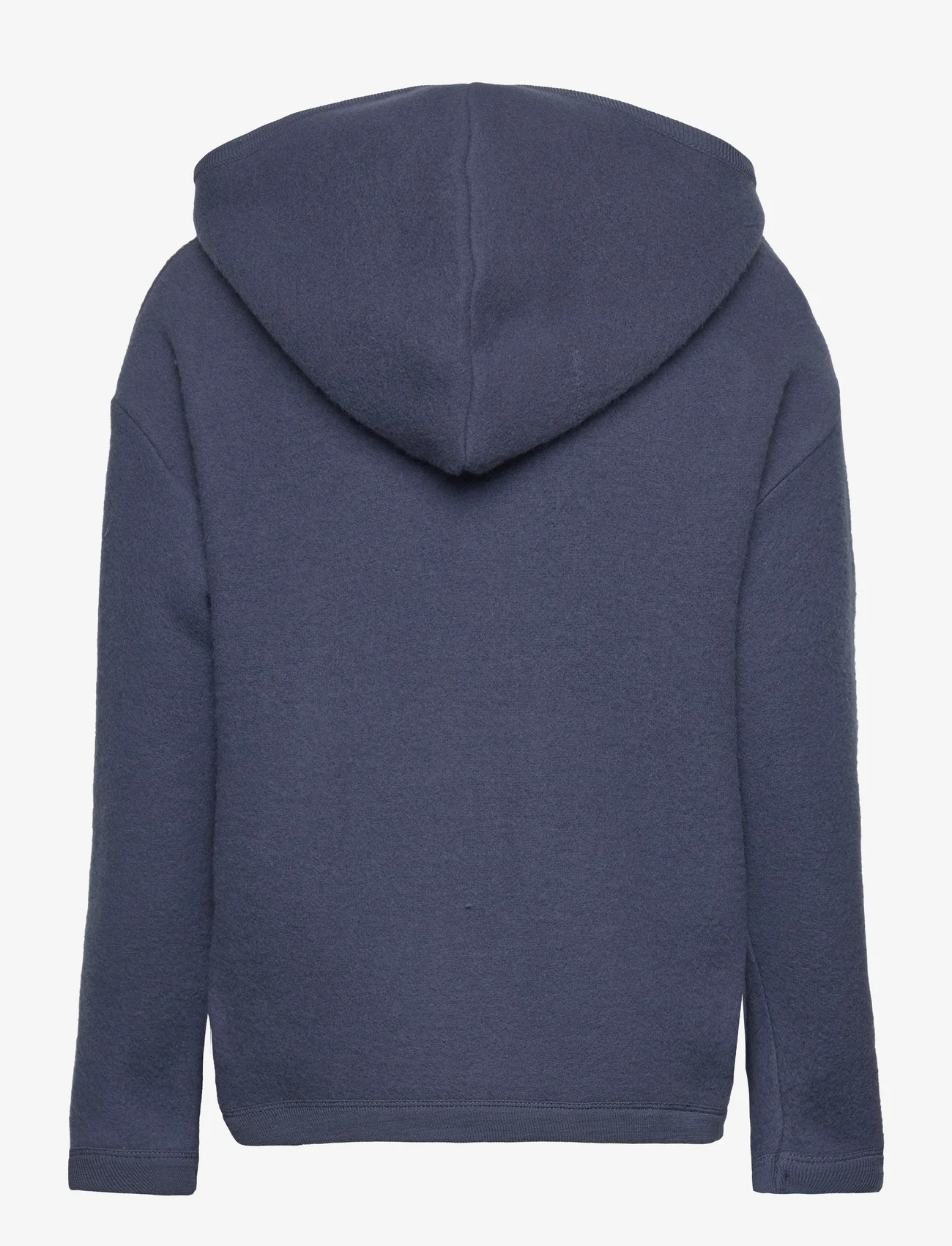 Müsli by Green Cotton - Woolly fleece hoodie - hupparit - night blue - 1