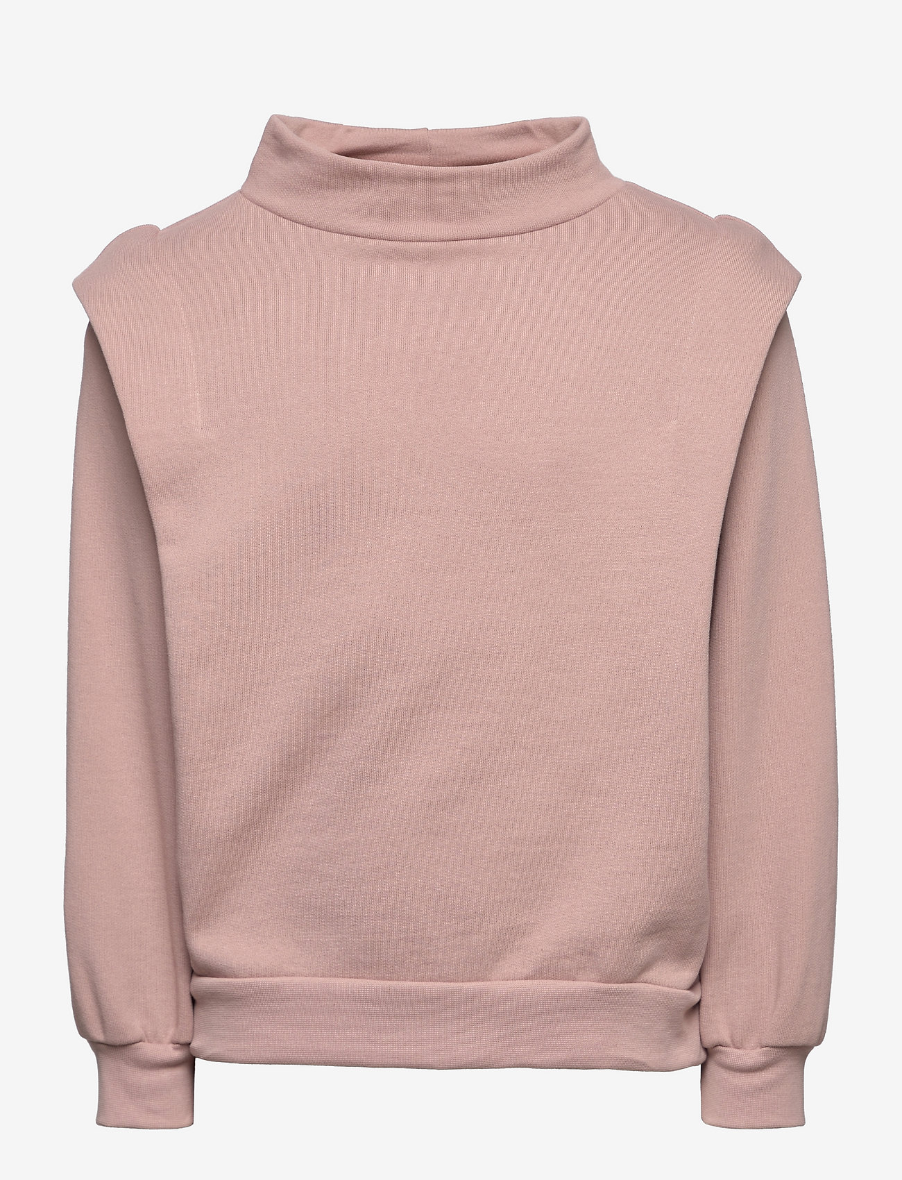 Müsli by Green Cotton - Sweatshirt high collar - rose wood - 0