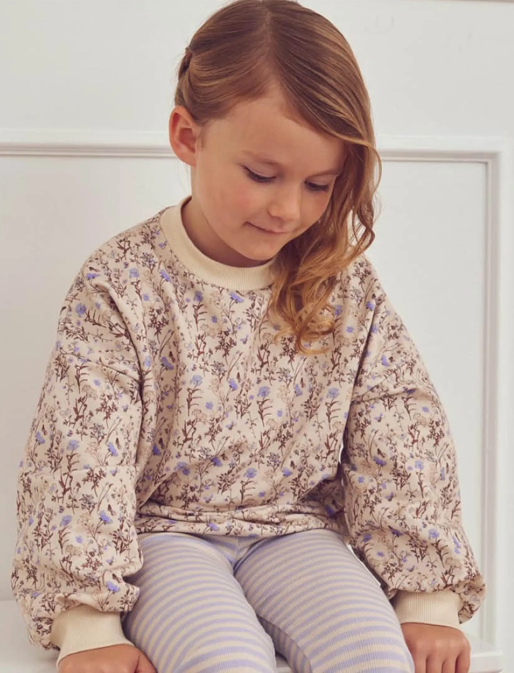 Müsli - Cornflower sweatshirt - sweatshirts - oak/ walnut/ mauve - 3