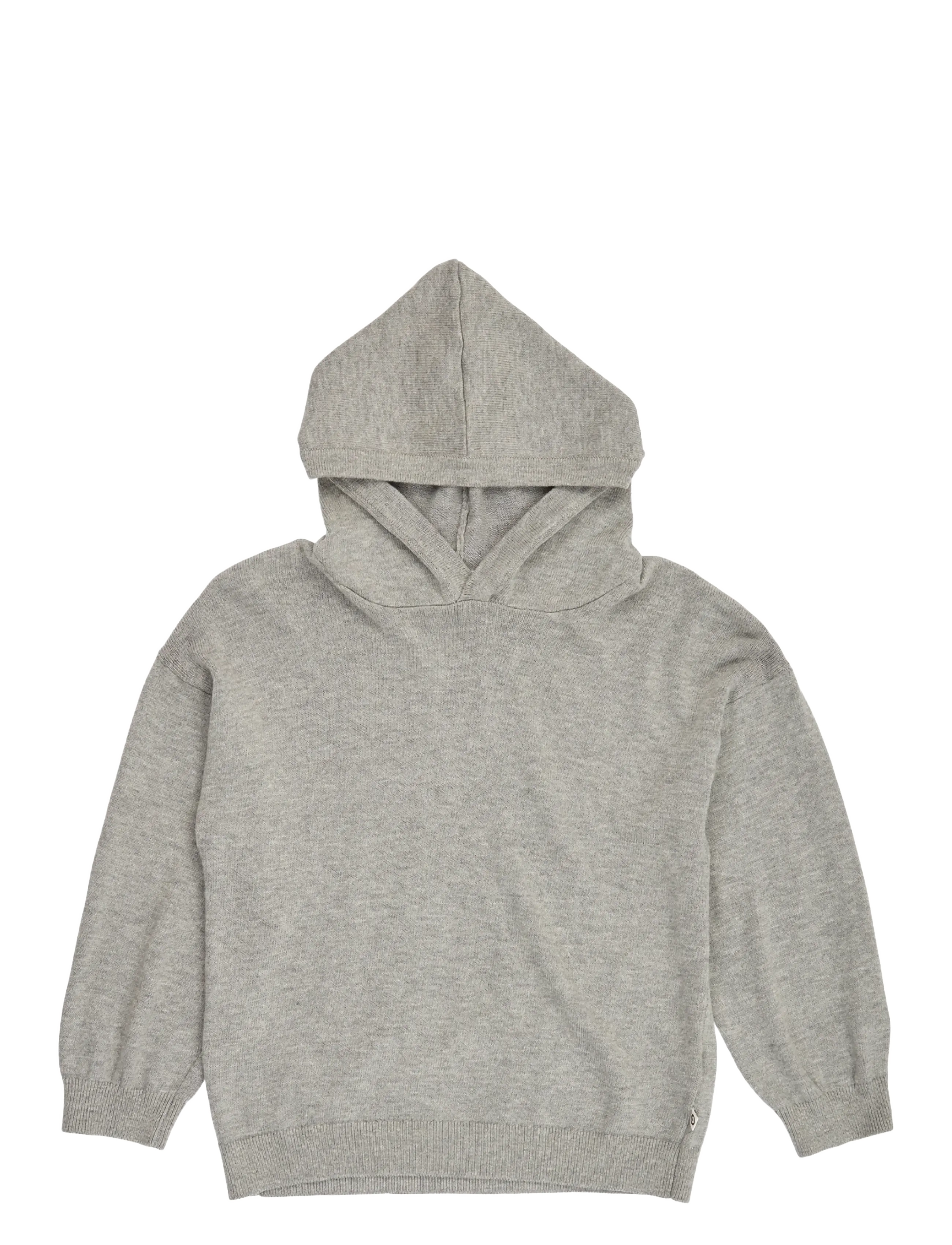 Müsli Dogs knit hoodie - Hættetrøjer - PALE GREYMARL / grey