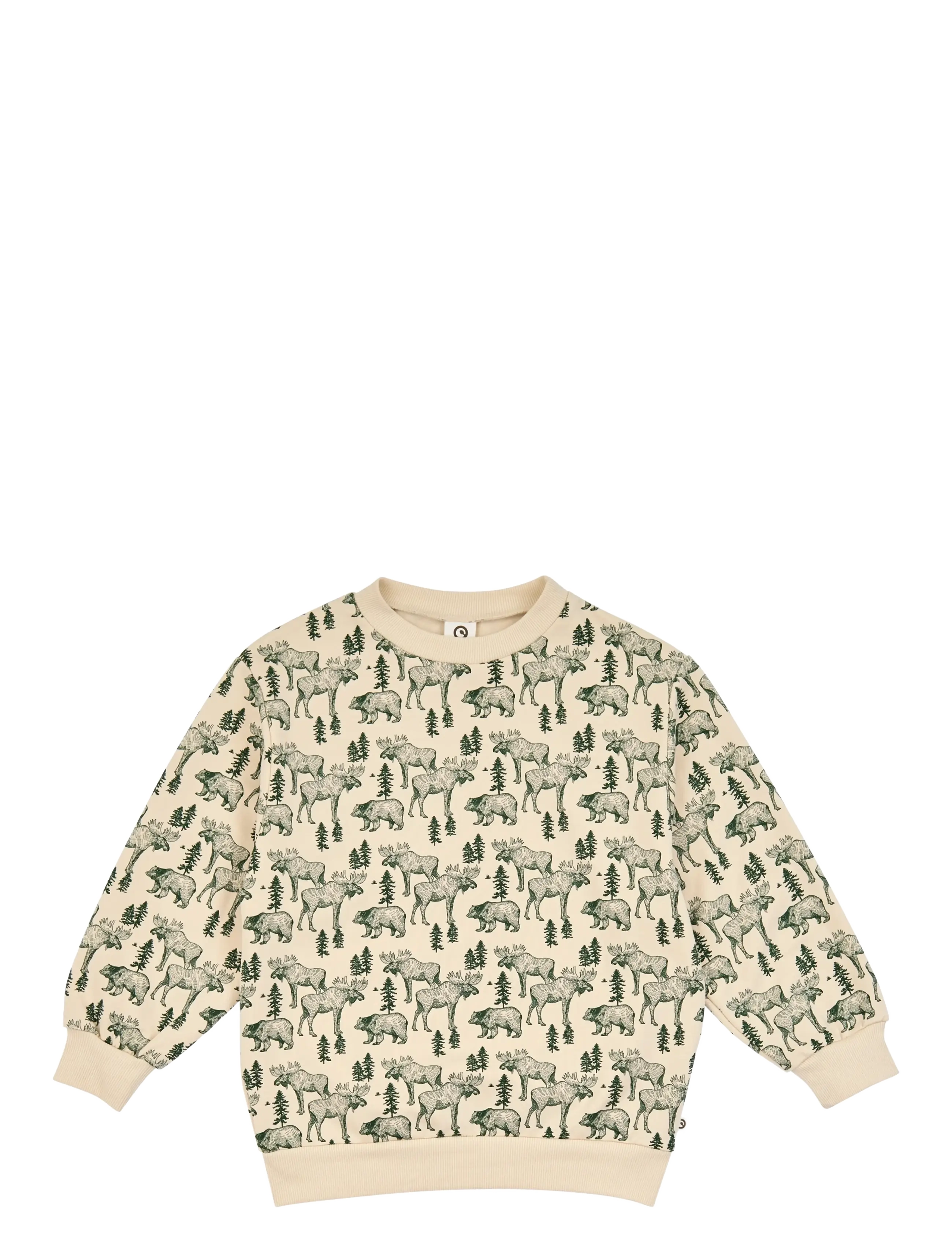 Müsli Forest sweatshirt - Kleidung - OAK/ FOREST GREEN / cream