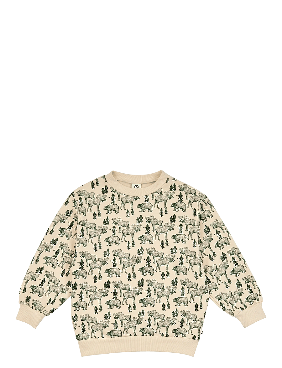 Müsli - Forest sweatshirt - sweatshirts - oak/ forest green - 0