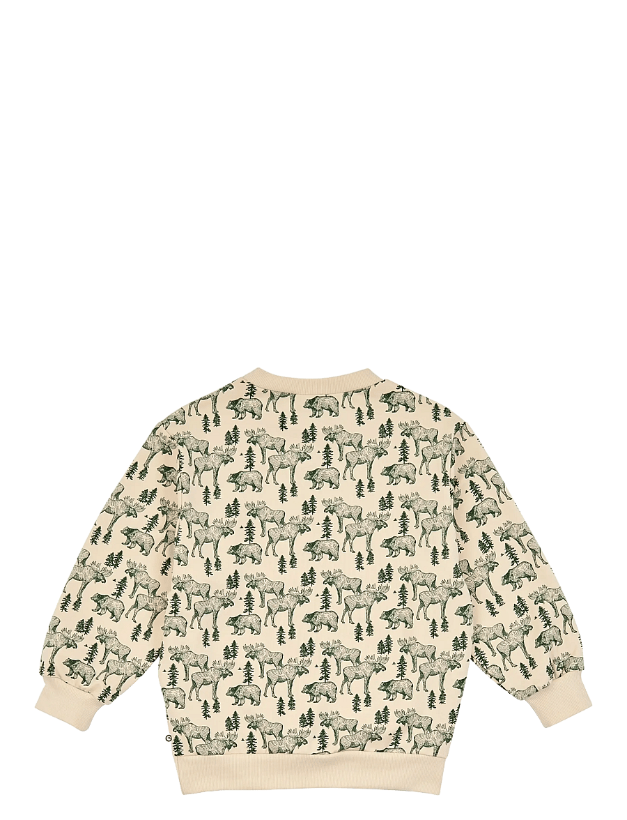 Müsli - Forest sweatshirt - sweatshirts - oak/ forest green - 1