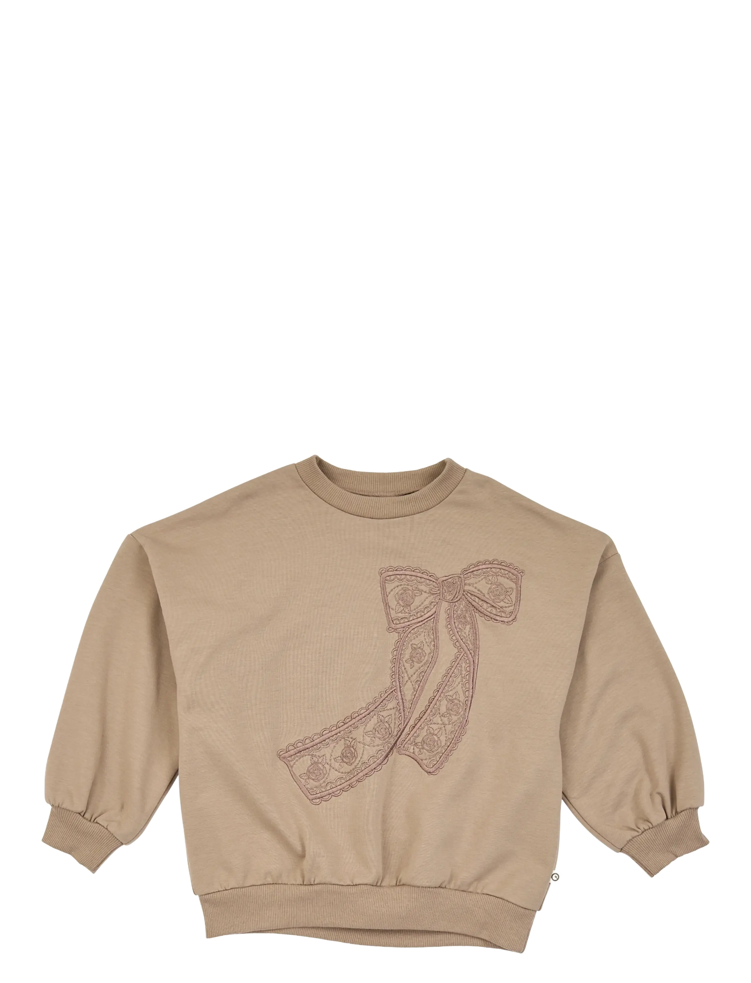Müsli Cozy me bow sweatshirt - Kleidung - WALNUT / brown