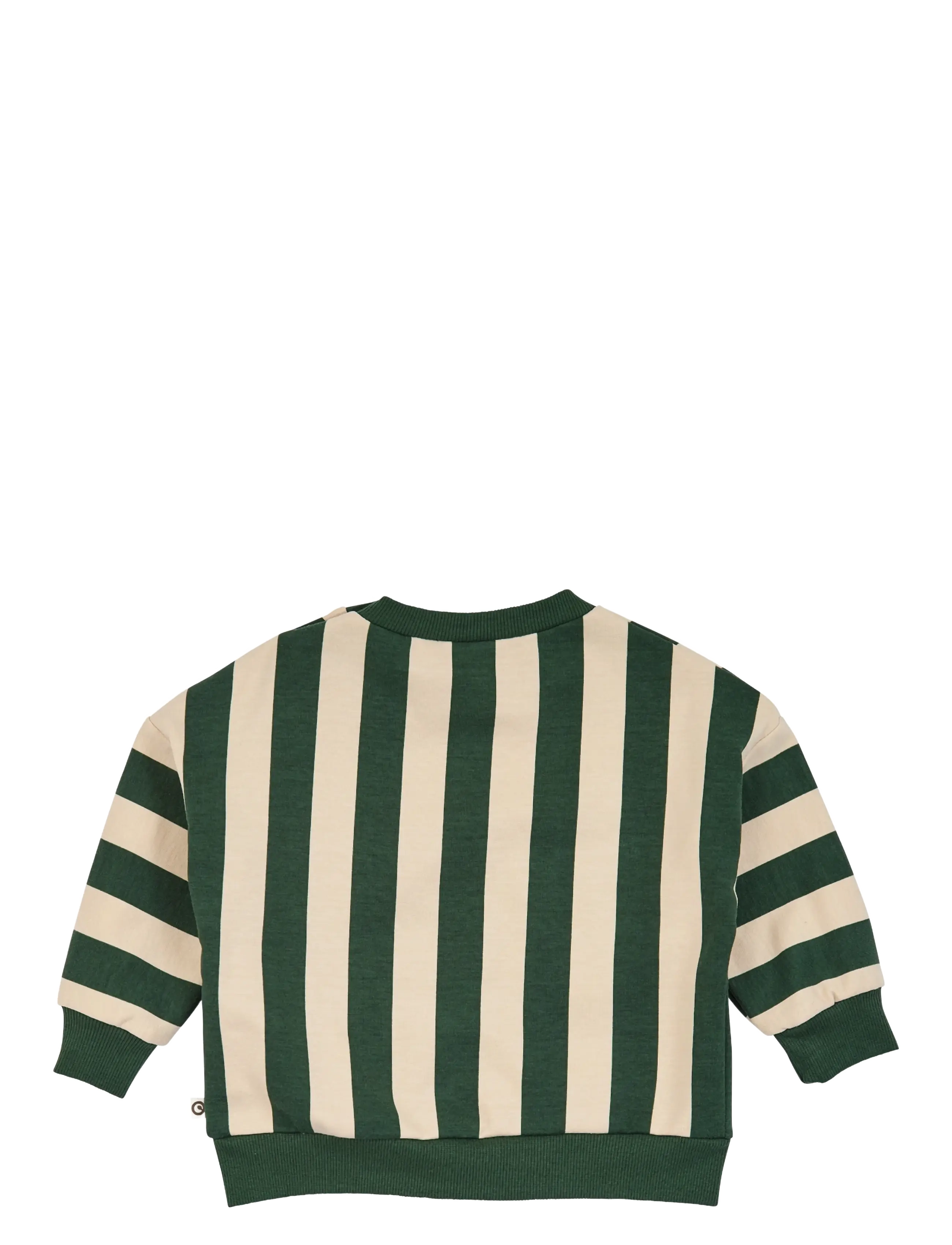 Müsli - Stripe sweatshirt baby - sweatshirts - oak/ forest green - 1