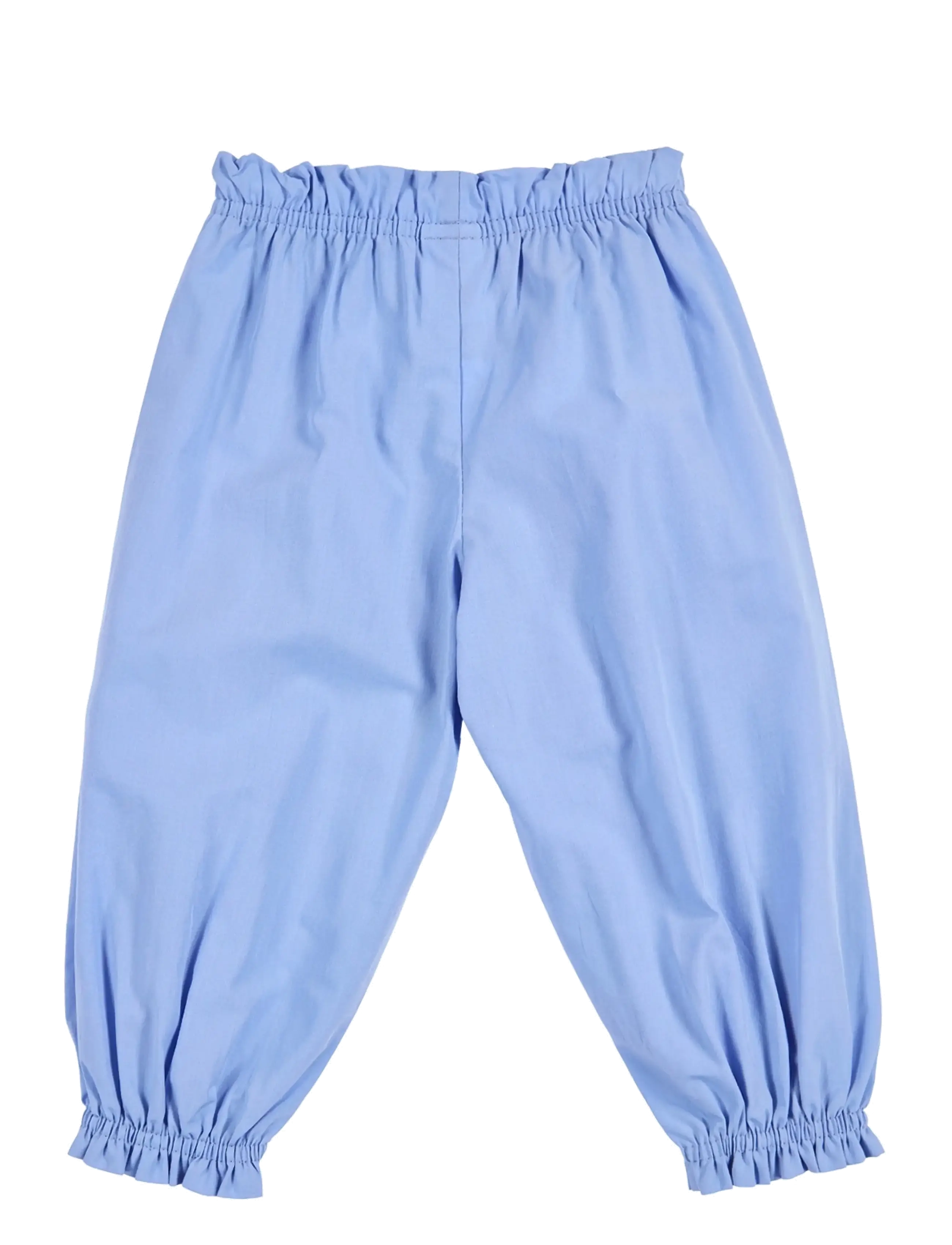 Müsli by Green Cotton - Poplin volume pants baby - babybukser - shell blue - 1