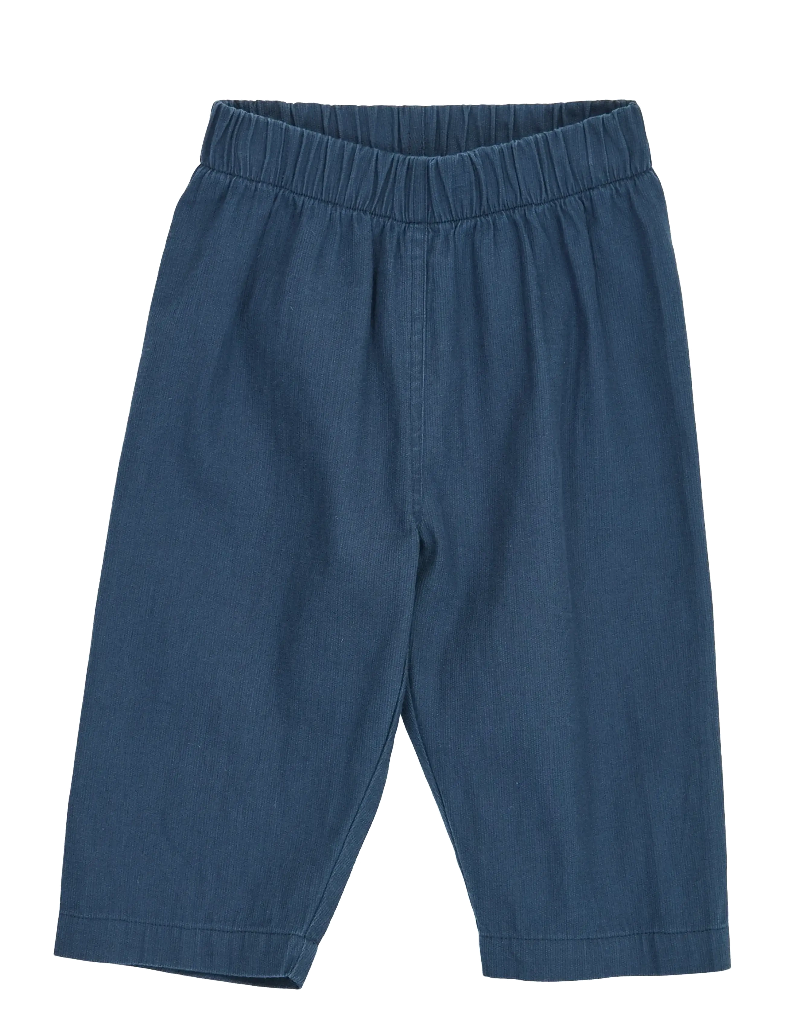 Müsli by Green Cotton Twill pants baby - Beebipüksid - NAVY / blue