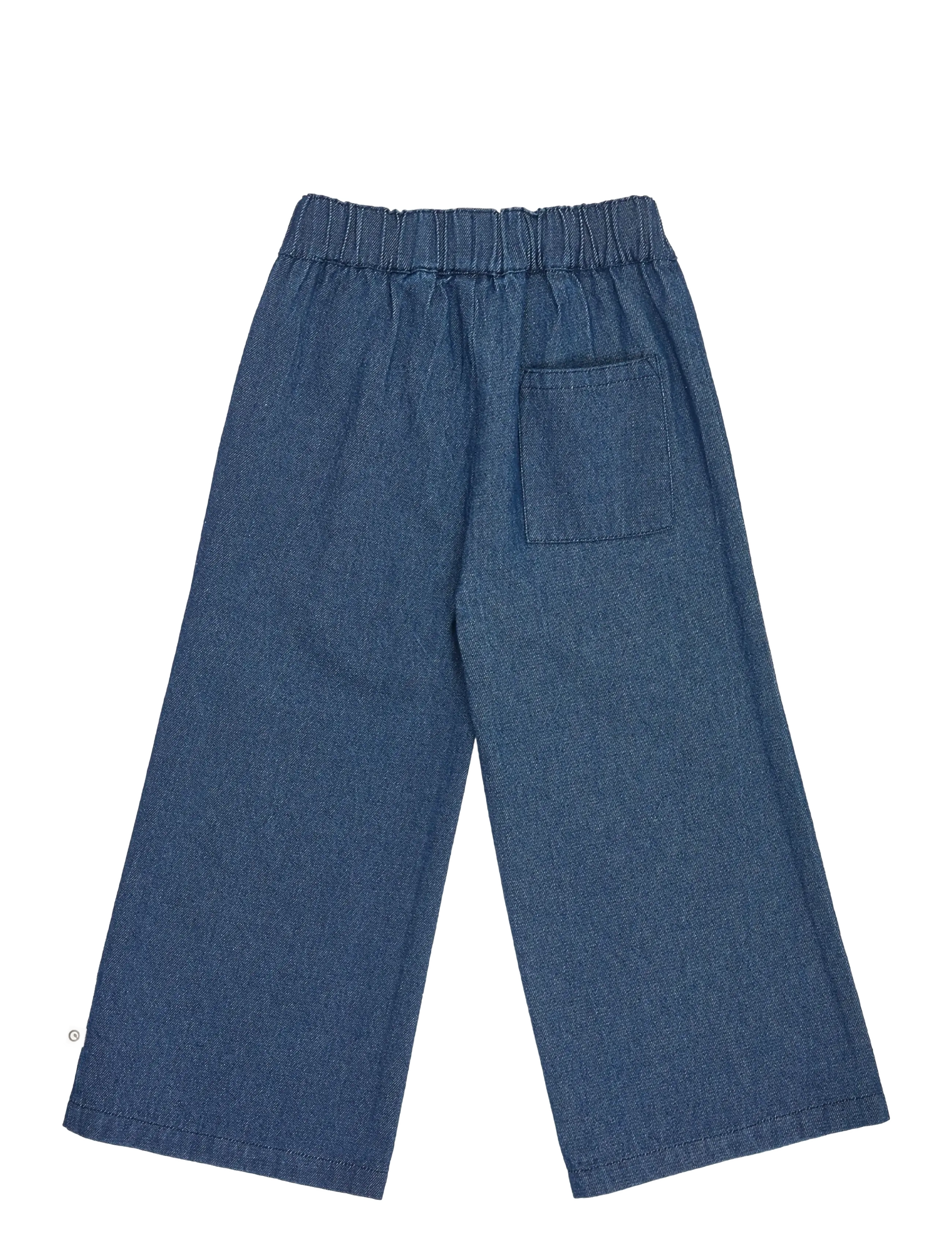 Müsli - Denim wide leg pants - denim navy - 1