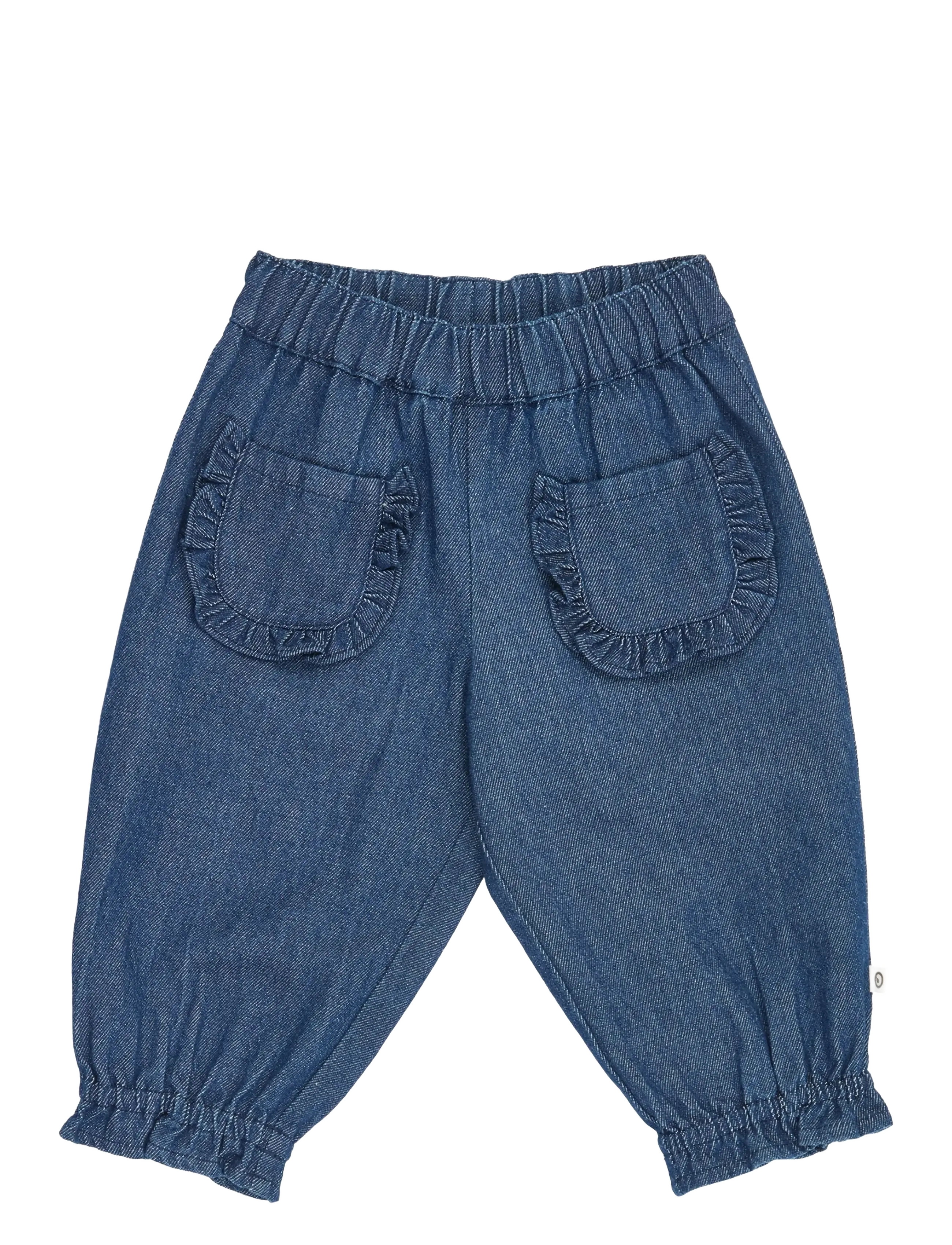 Müsli Denim frill pocket pants baby - Tøj - DENIM NAVY / navy