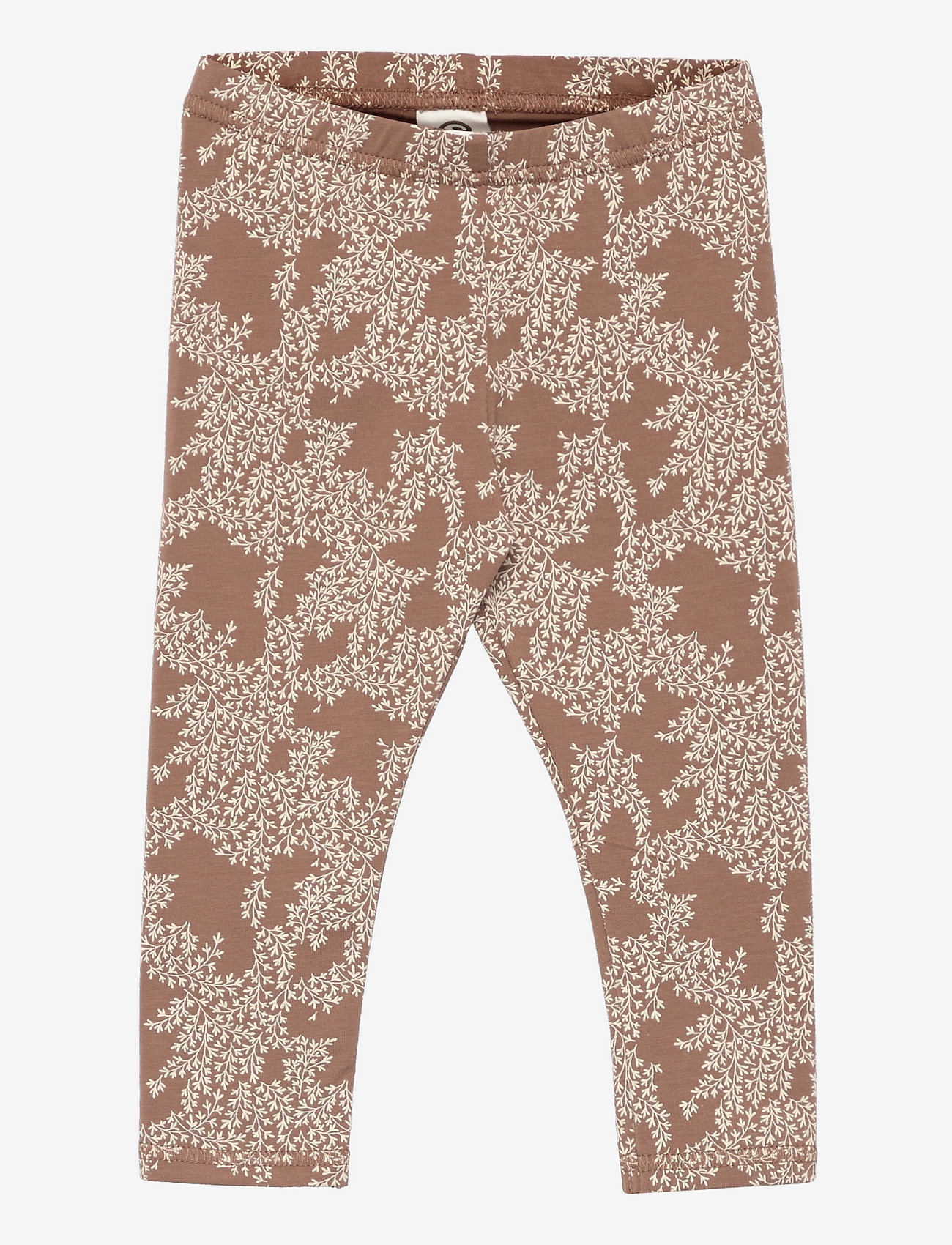 Müsli by Green Cotton - Reed leggings baby - brown sugar - 0