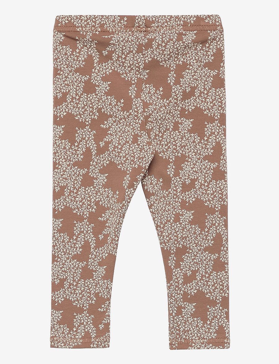 Müsli by Green Cotton - Reed leggings baby - brown sugar - 1