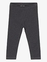 Müsli by Green Cotton - Cozy me leggings baby - najniższe ceny - iron grey melange - 0