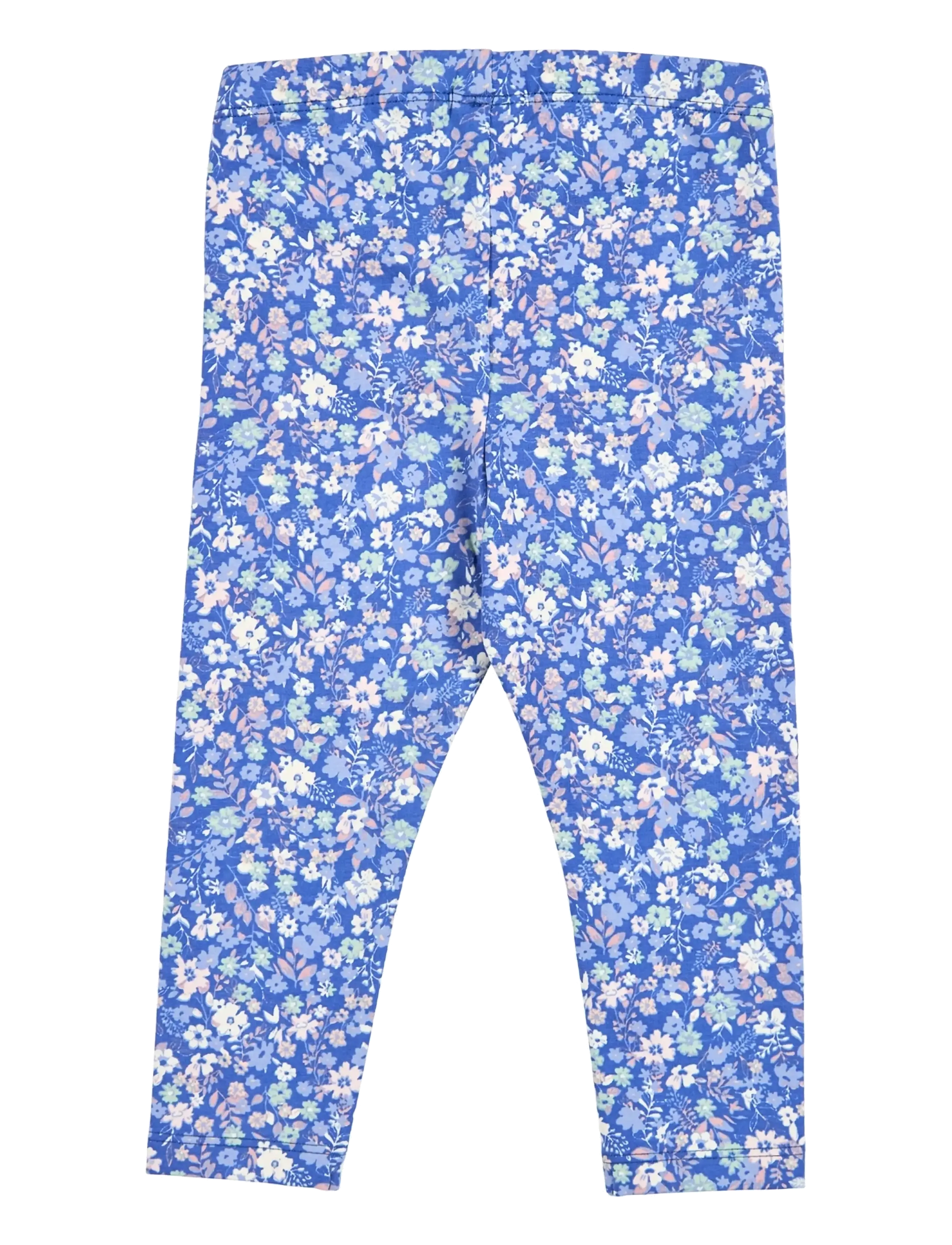 Müsli by Green Cotton - Primrose leggings baby - leggings - azure blue/ nectar/ tofu - 1