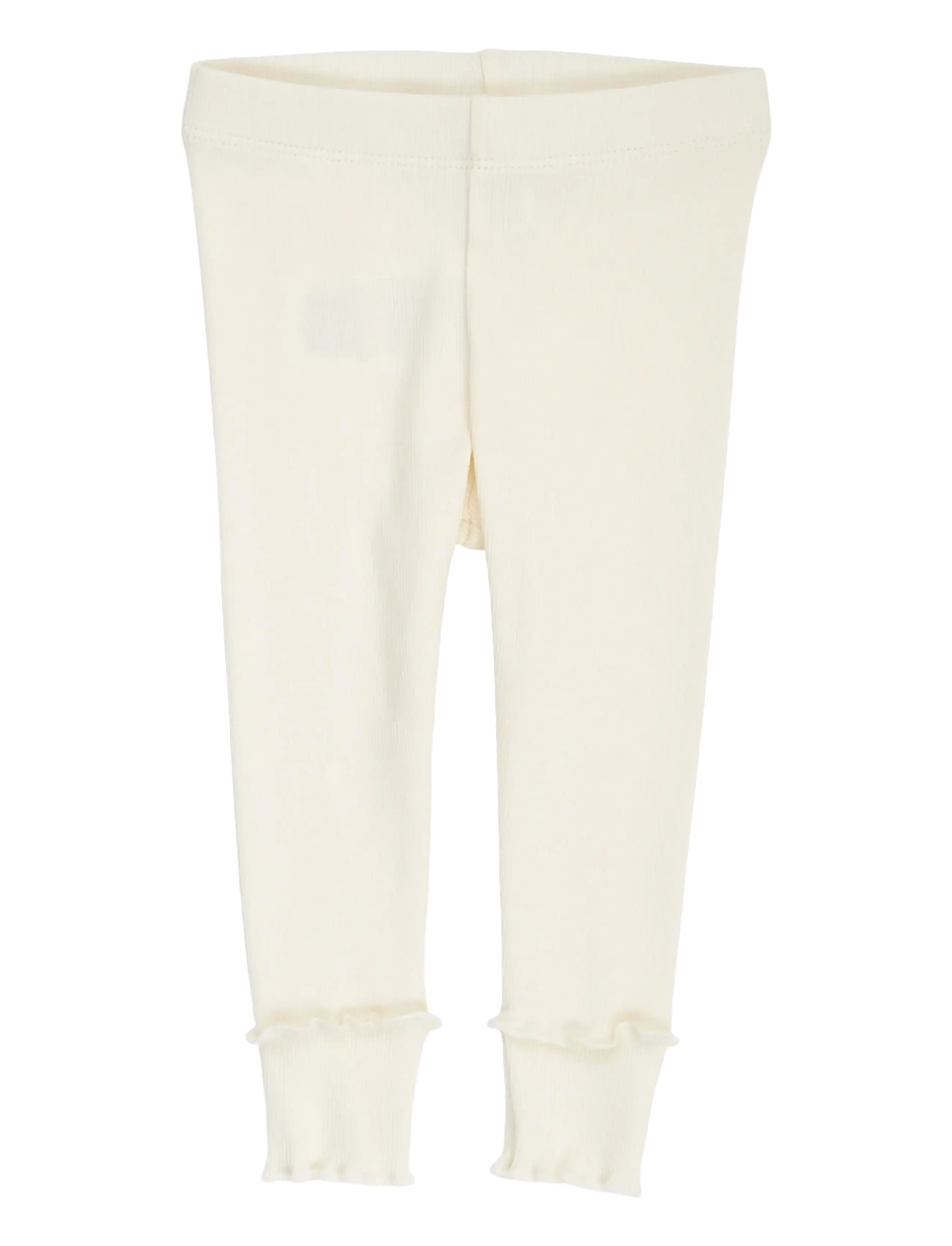 Müsli Cozy Me Rib Deco Leggings Baby, Børn, Baby Rib Leggings, Cream, Str: 86