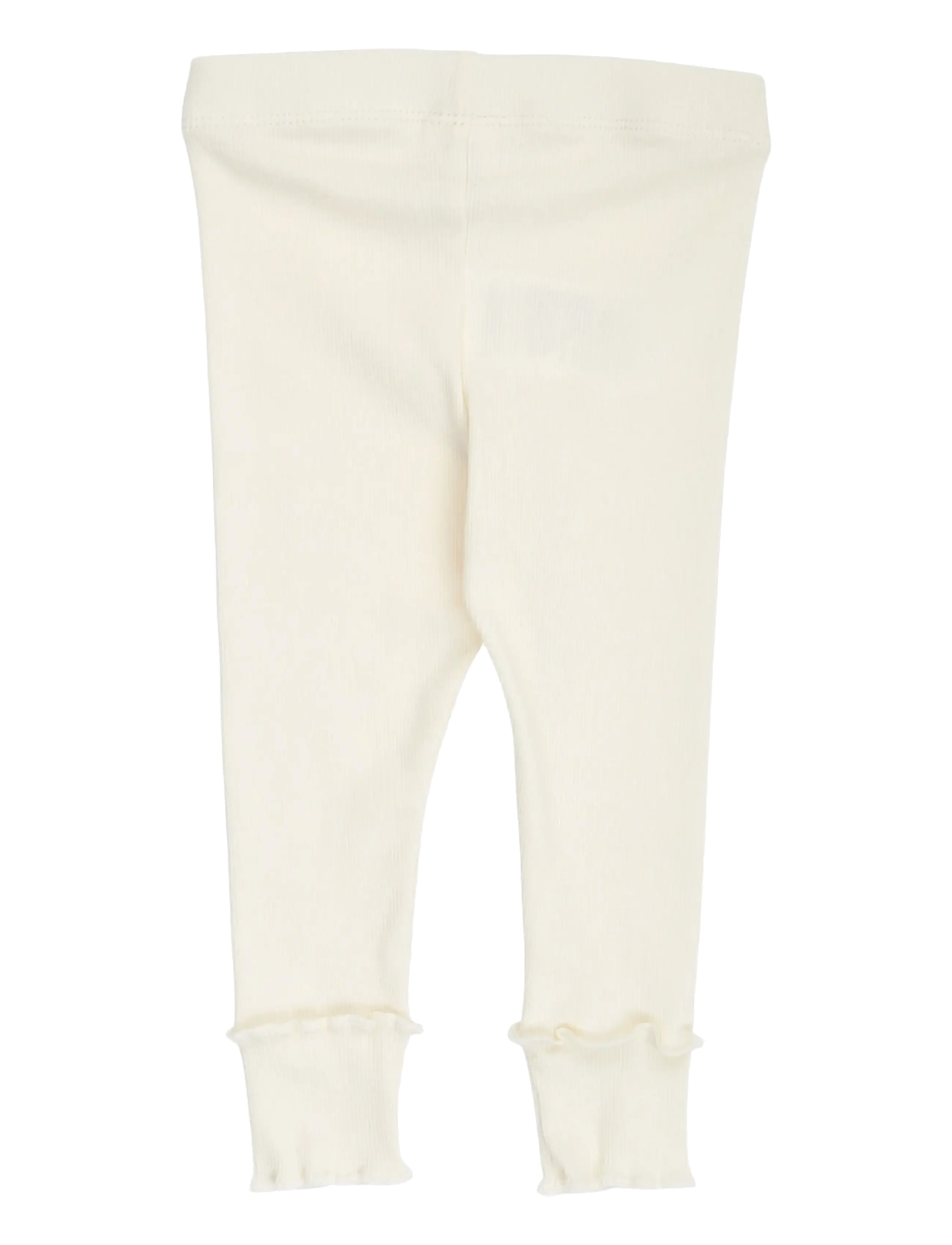 Müsli by Green Cotton - Cozy me rib deco leggings baby - leggings - tofu - 1